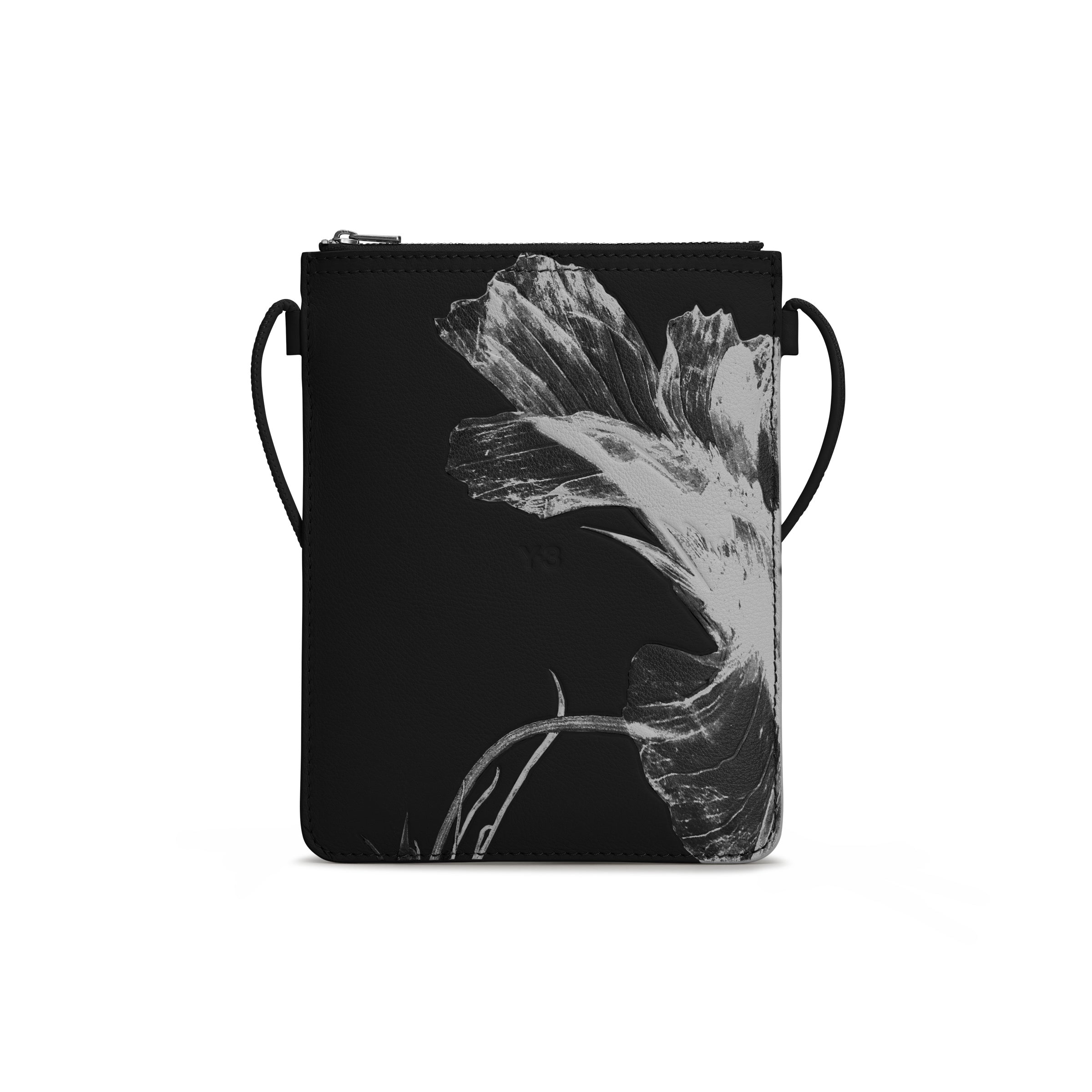ADIDAS Y-3 Floral Crossbody Bag Black SNEAKERBOX