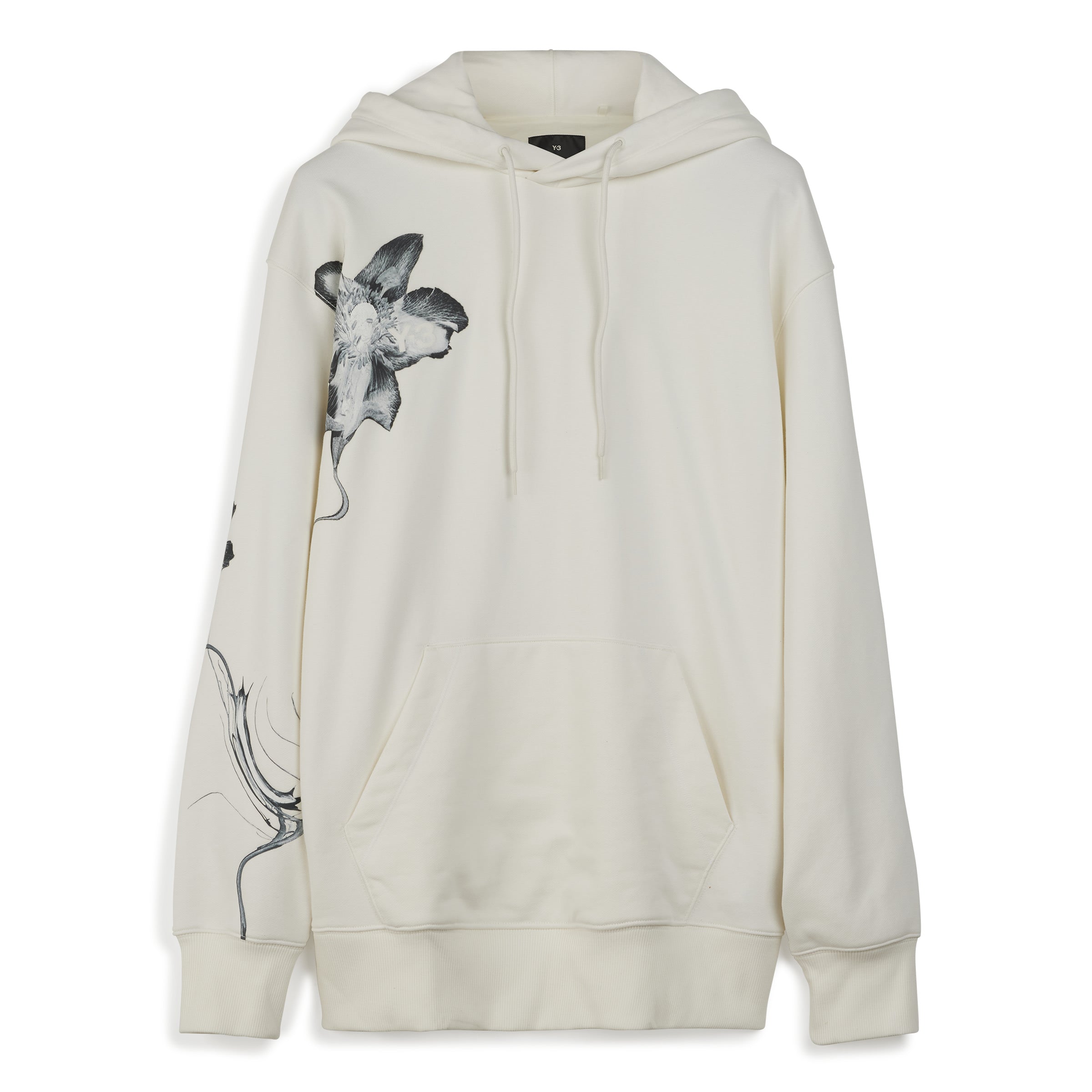 ADIDAS Y-3 Graphic French Terry Hoodie Off White SNEAKERBOX