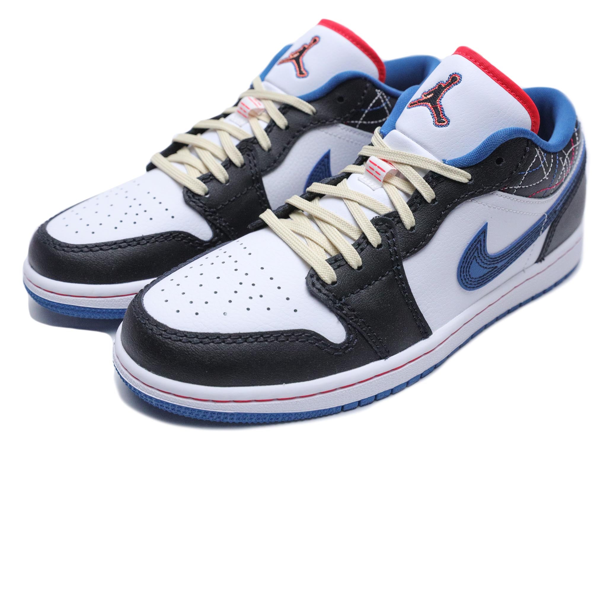 Air Jordan Low SE 'White/Industrial Blue' SNEAKERBOX