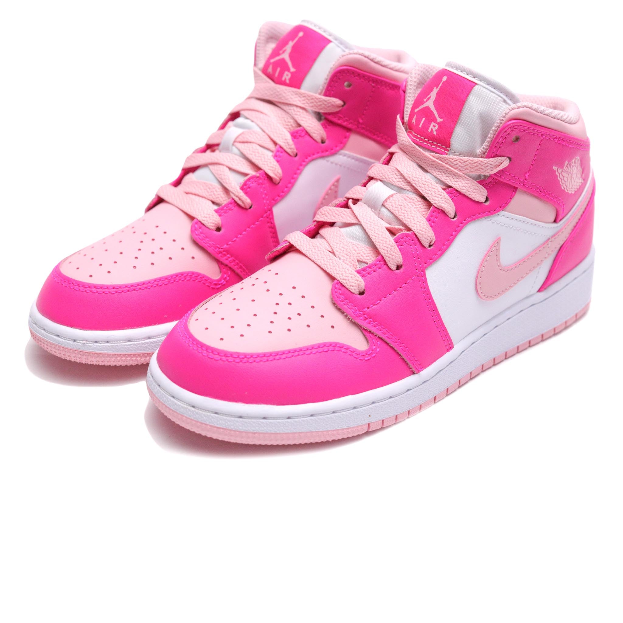 Air Jordan 1 Mid (GS) 'Fierce Pink'
