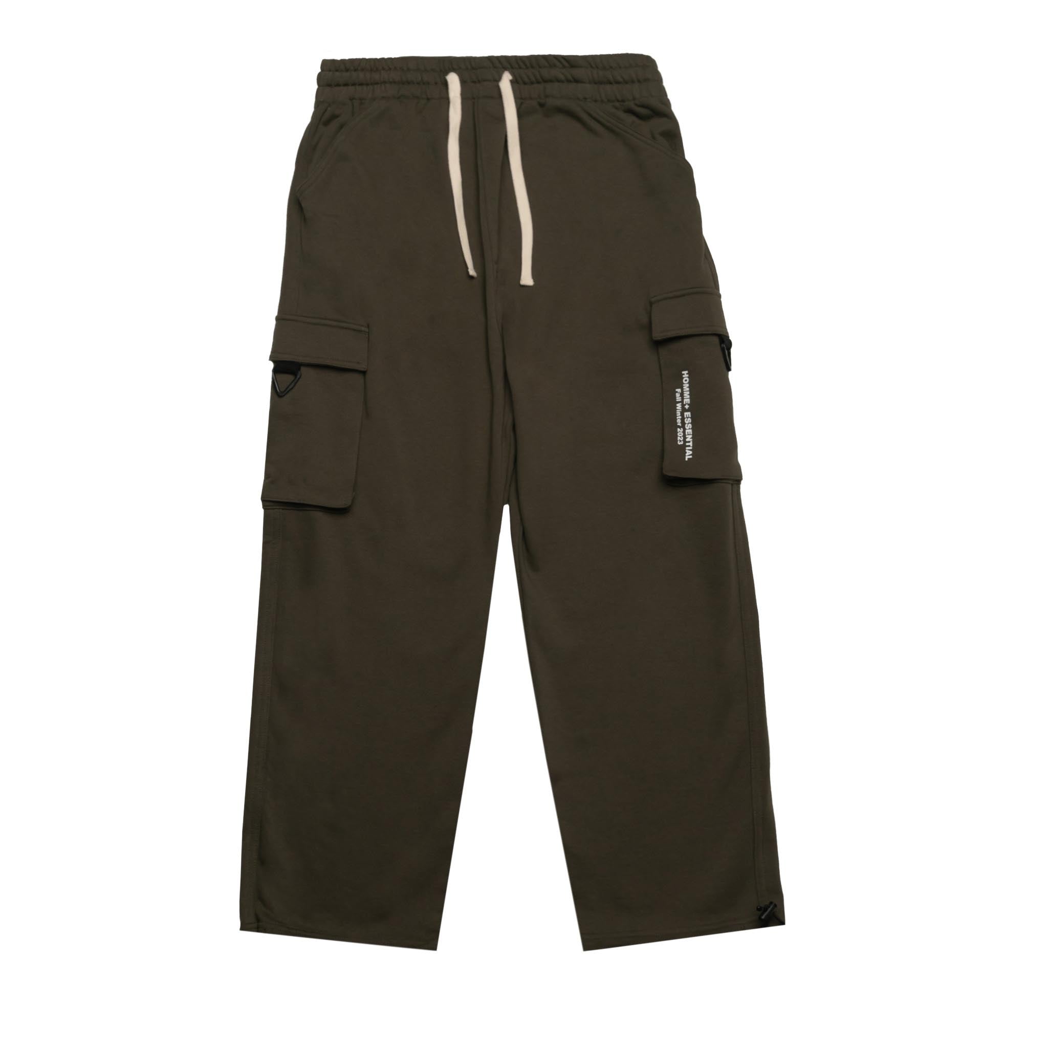 HOMME+ Cargo Sweatpants Army
