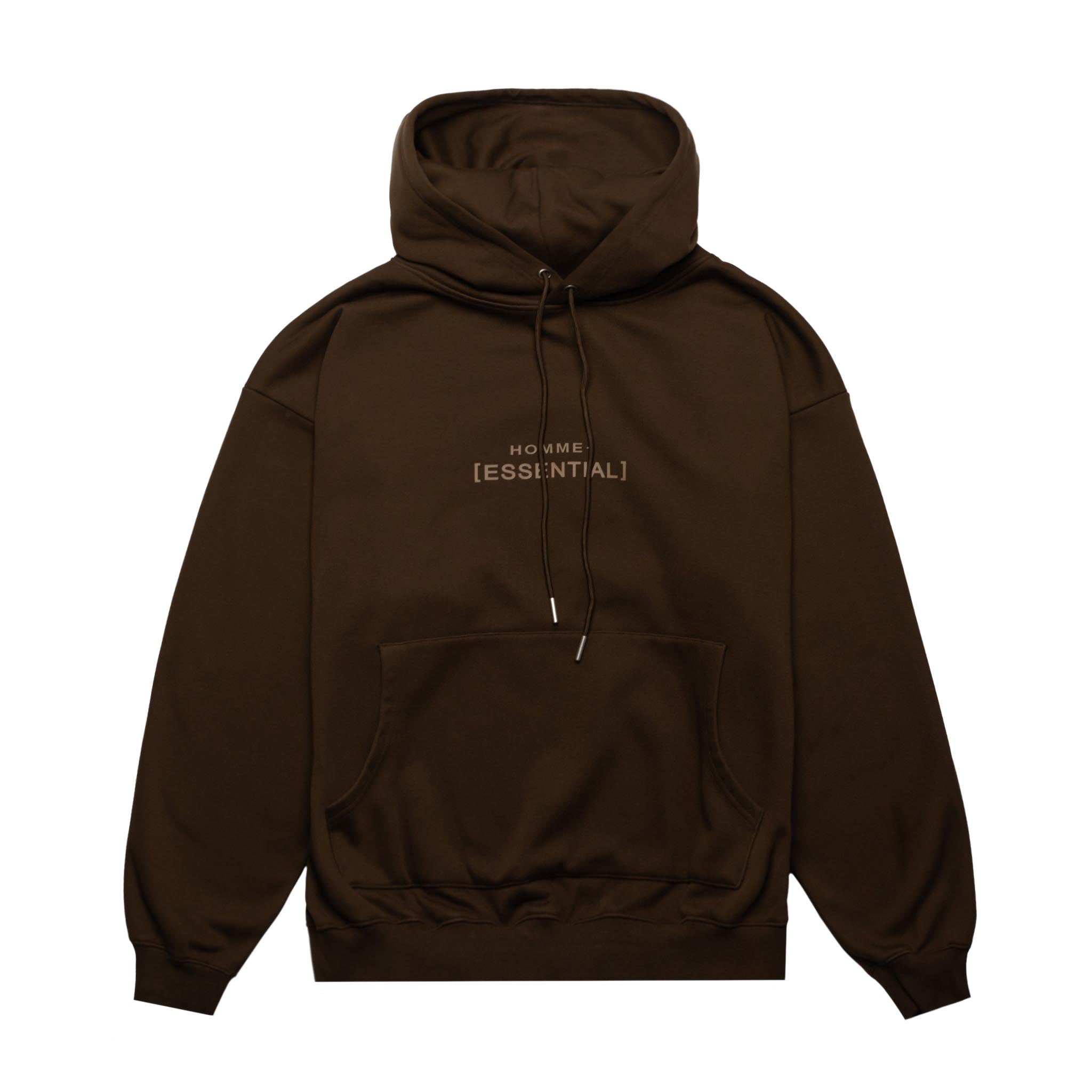 Pullover Hoodie Chocolate Brown Essentials Hoodie Essentials Fear