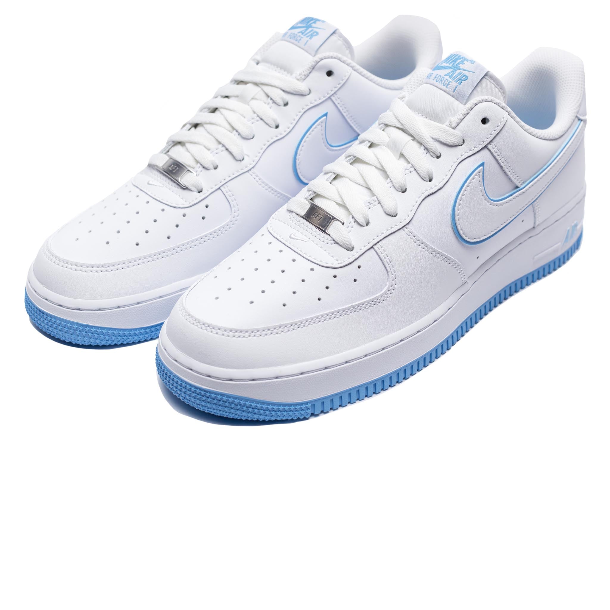 Nike Air Force 1 '07 (White/University Blue) 8.5