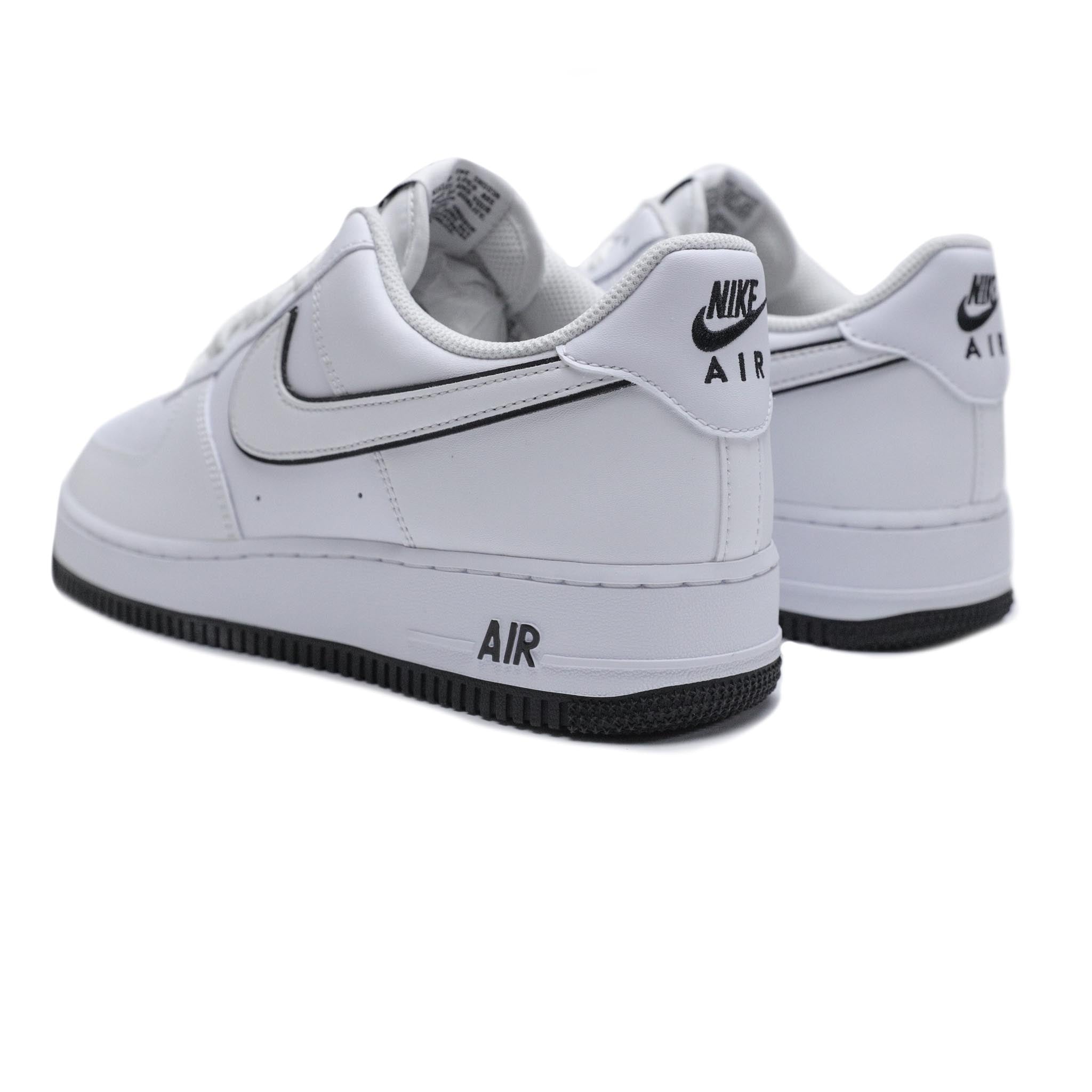 Nike Air Force Low '07 'White/Black Outline' - Main Image