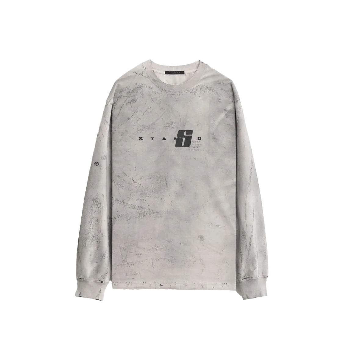STAMPD Transit LS Relaxed Tee Cement