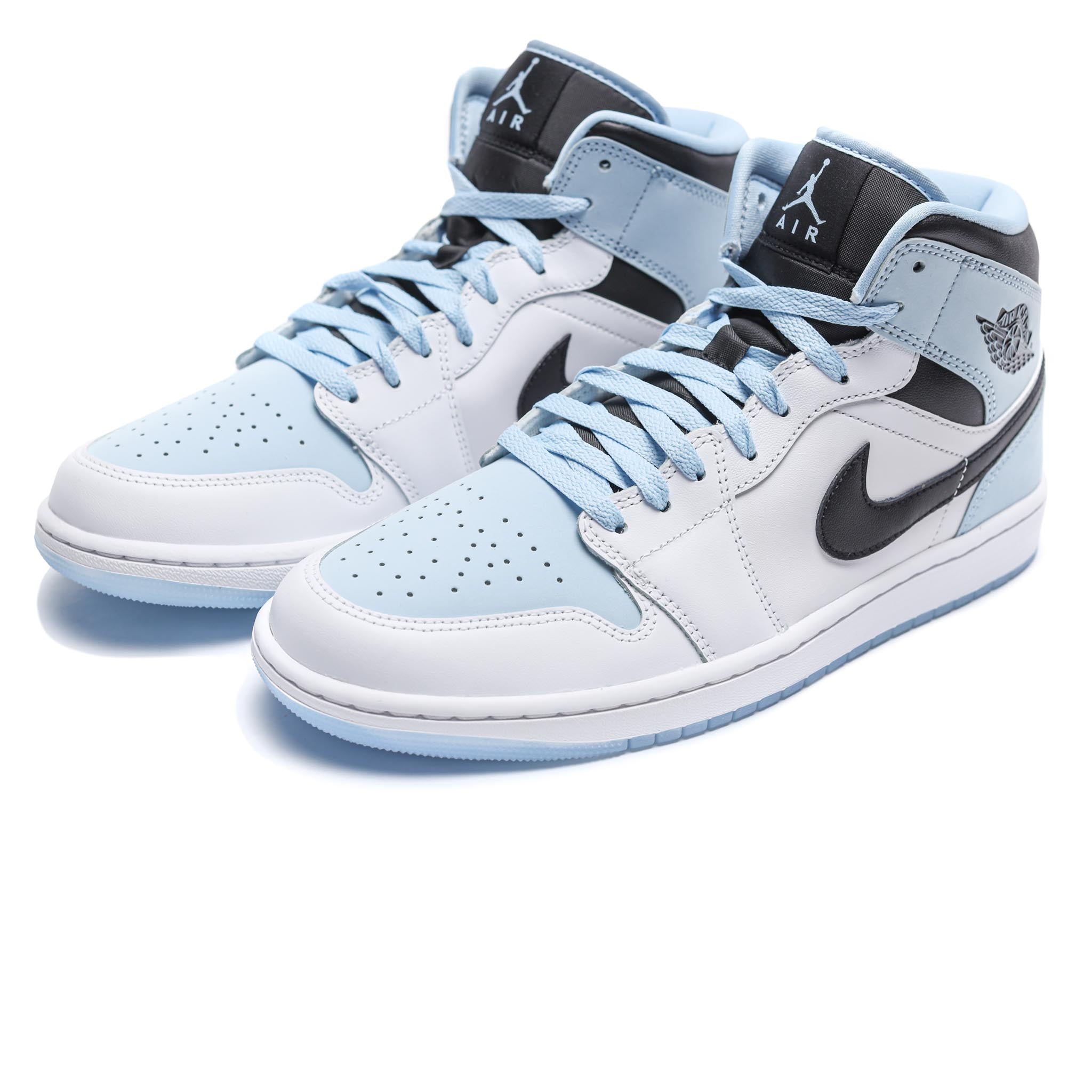 Jordan 1 mid ice on sale blue