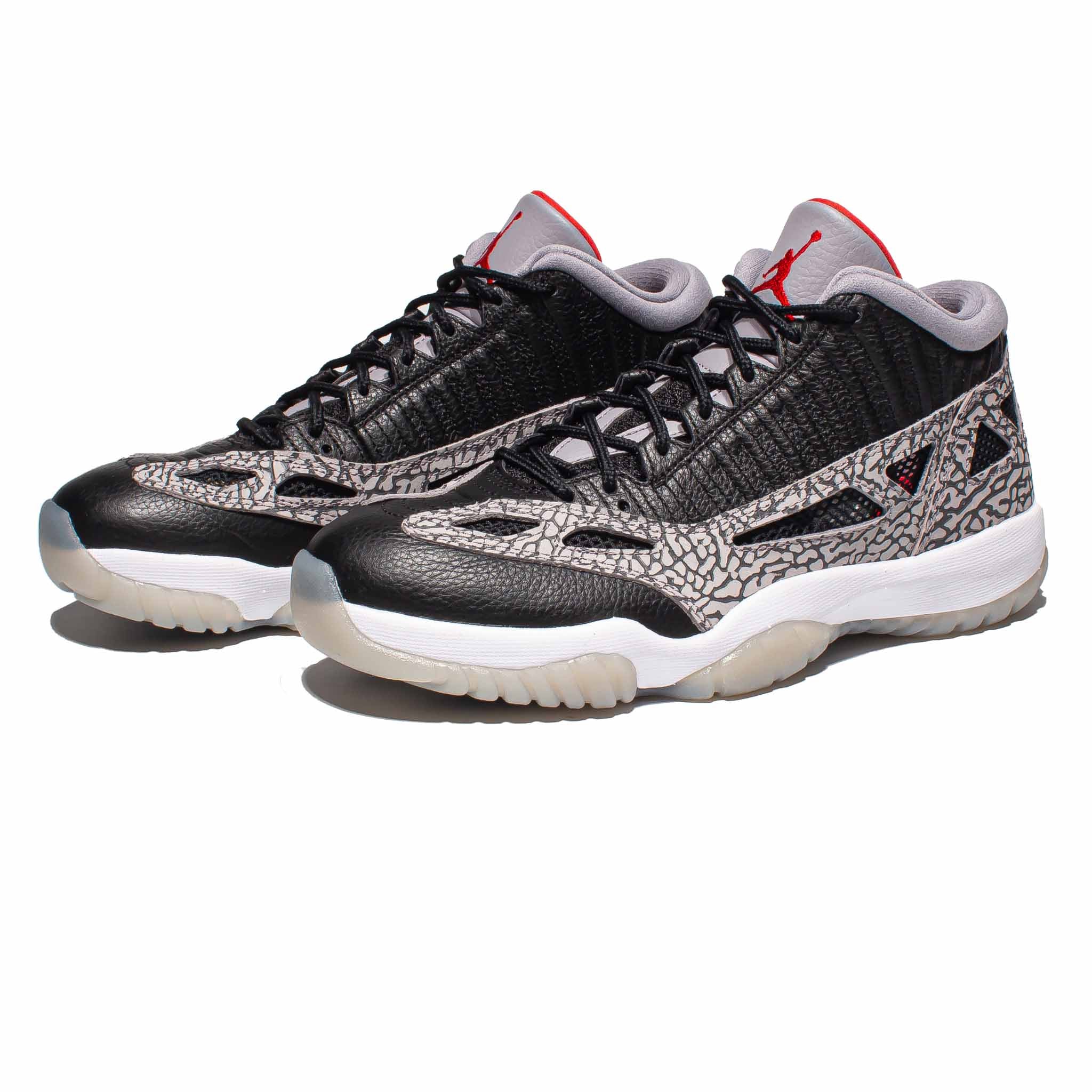Jordan 11 Retro Low IE Black Cement Men's - 919712-006 - US