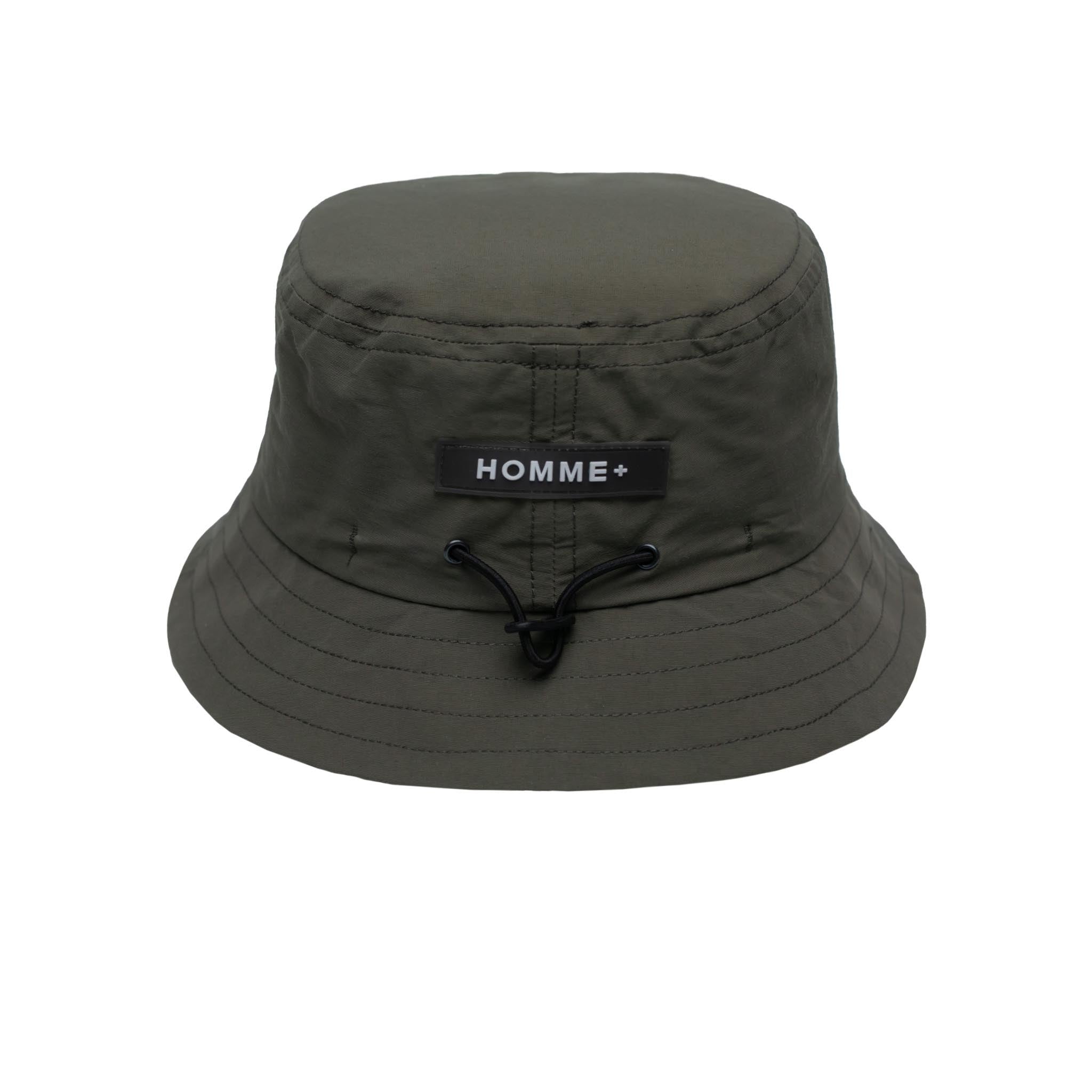 HOMME+ ESSENTIAL by Homme Bucket Hat Army M
