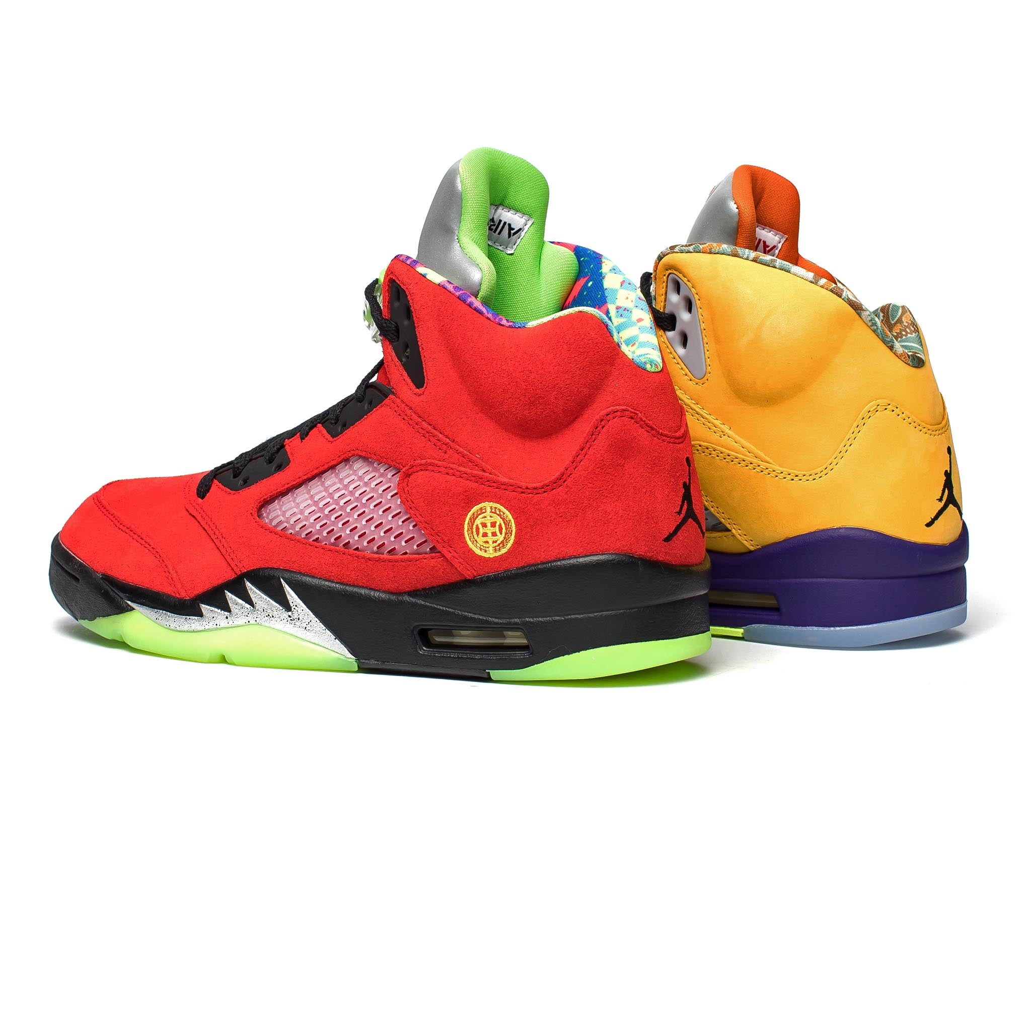 Air Jordan Red And Yellow Air Jordan Retro SE 'What The' SNEAKERBOX