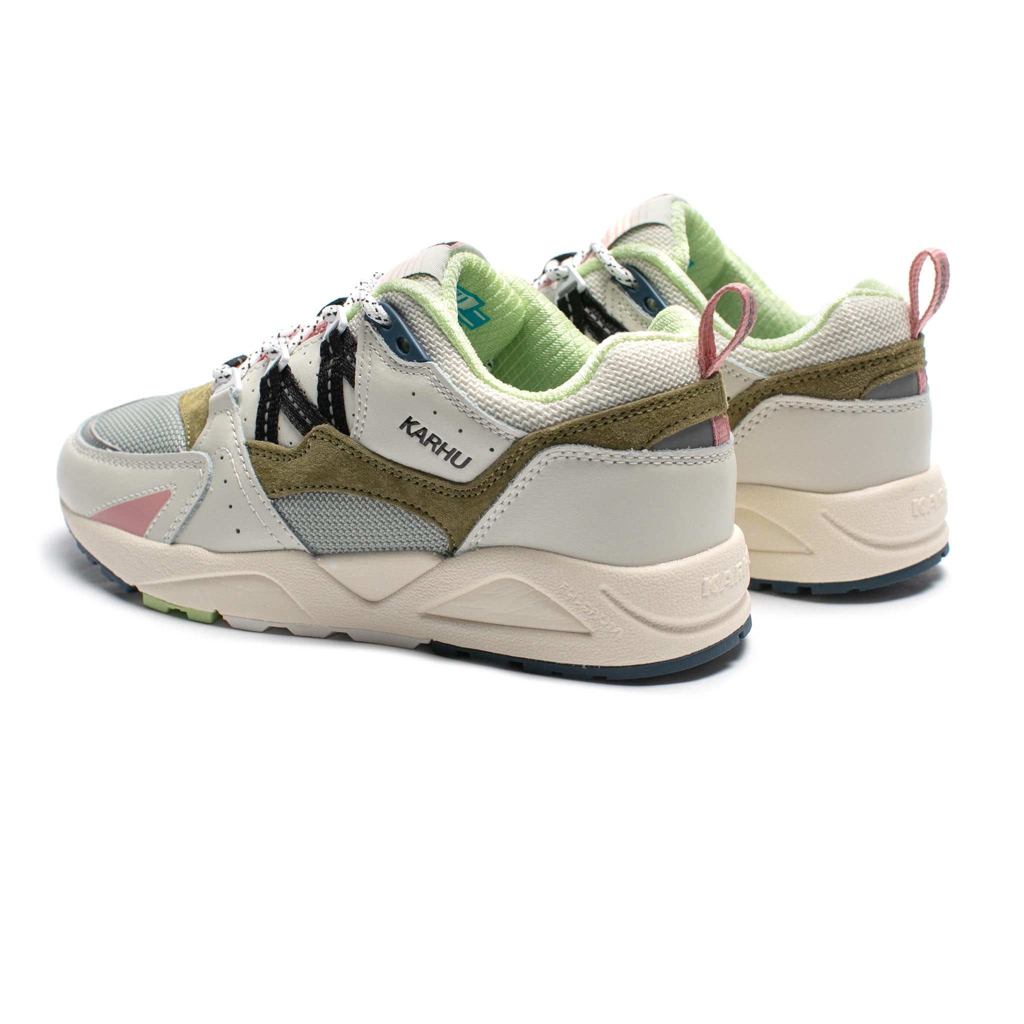 karhu fusion 2.0 lily white / green moss Karhu Fusion 2.0 Lily White/Green Moss