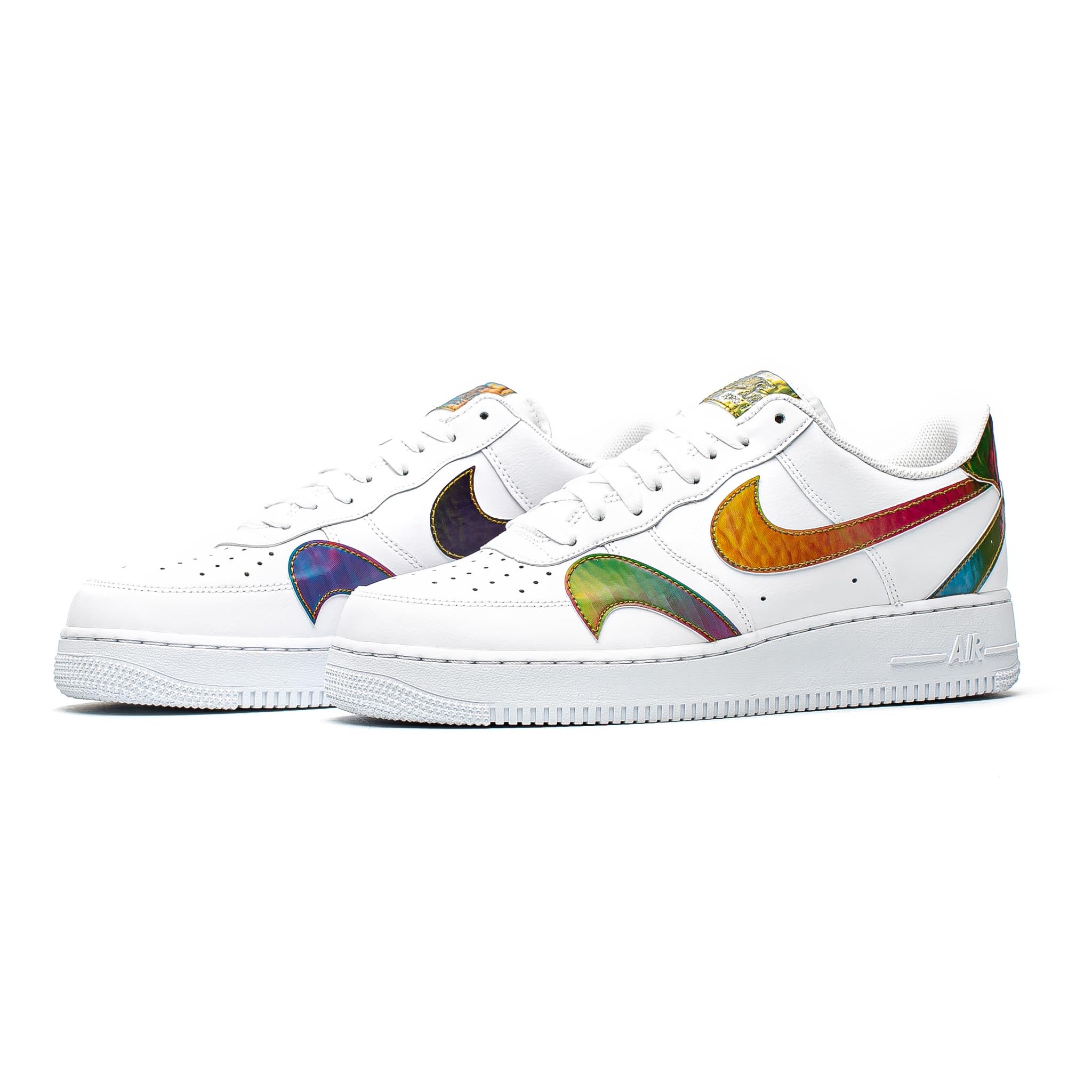 Nike Air Force 1 Low Misplaced Swooshes White Multi Men's - CK7214-101 - US