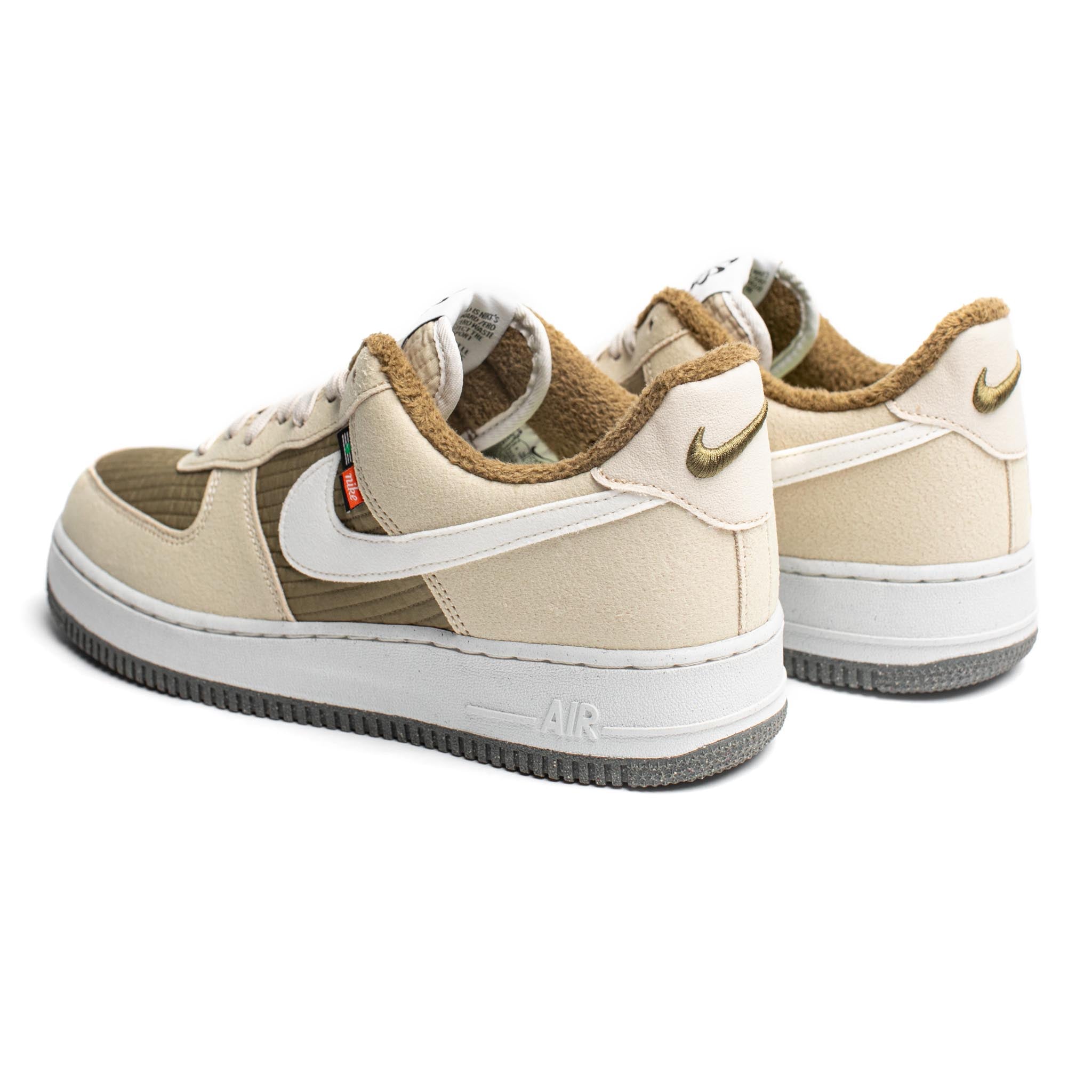 NIKE AIR FORCE ONE '07 LV8 **TOASTY** DC8871-200 SIZE 7.5 NEW IN BOX NO LID