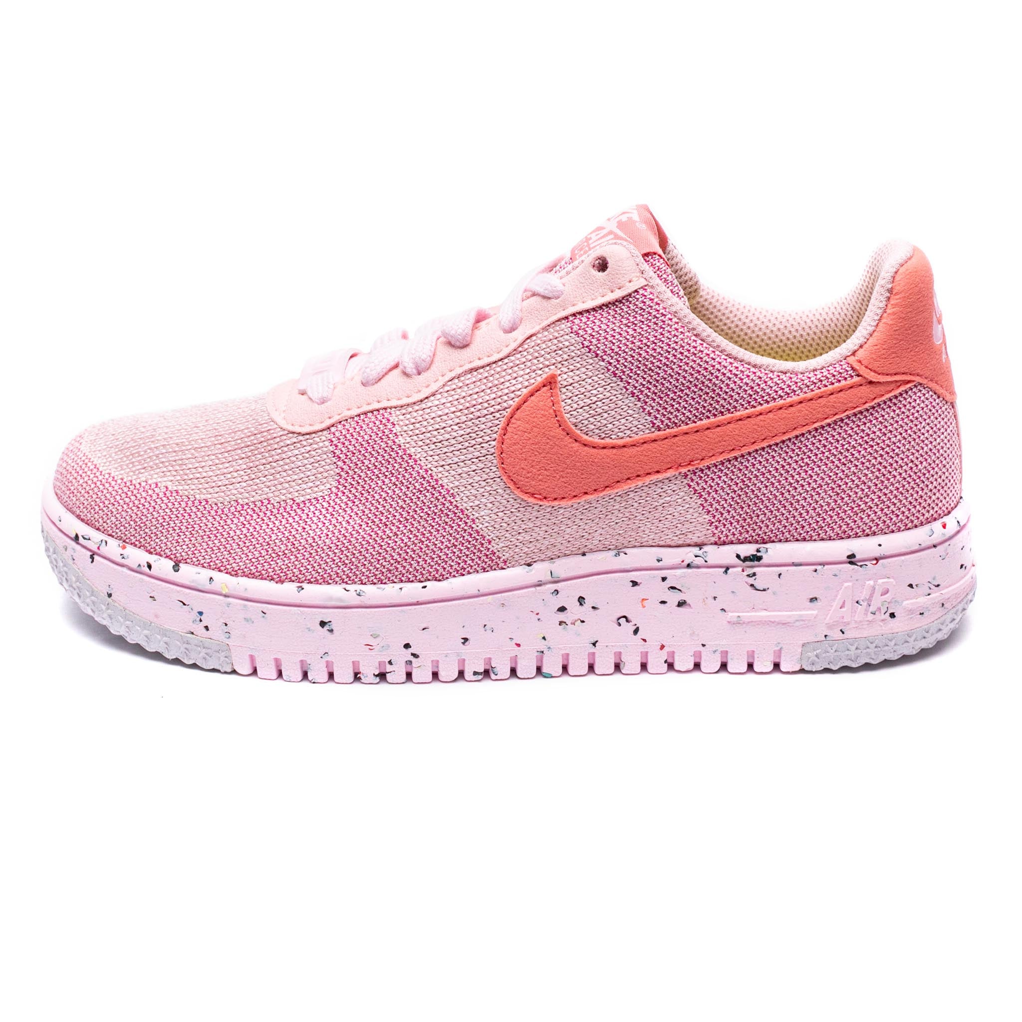 Nike Air Force Crater Flyknit 'Pink Glaze/Pink Salt' SNEAKERBOX