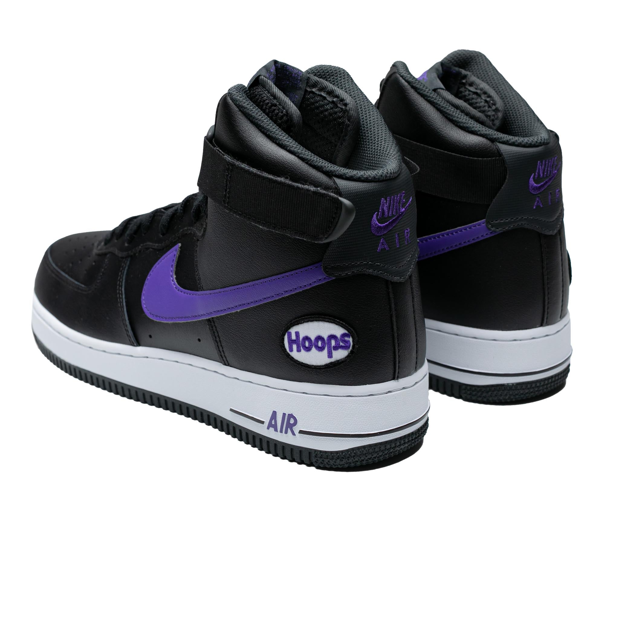 Nike Air Force High '07 LV8 'Hoops Pack' Black/Dark Iris