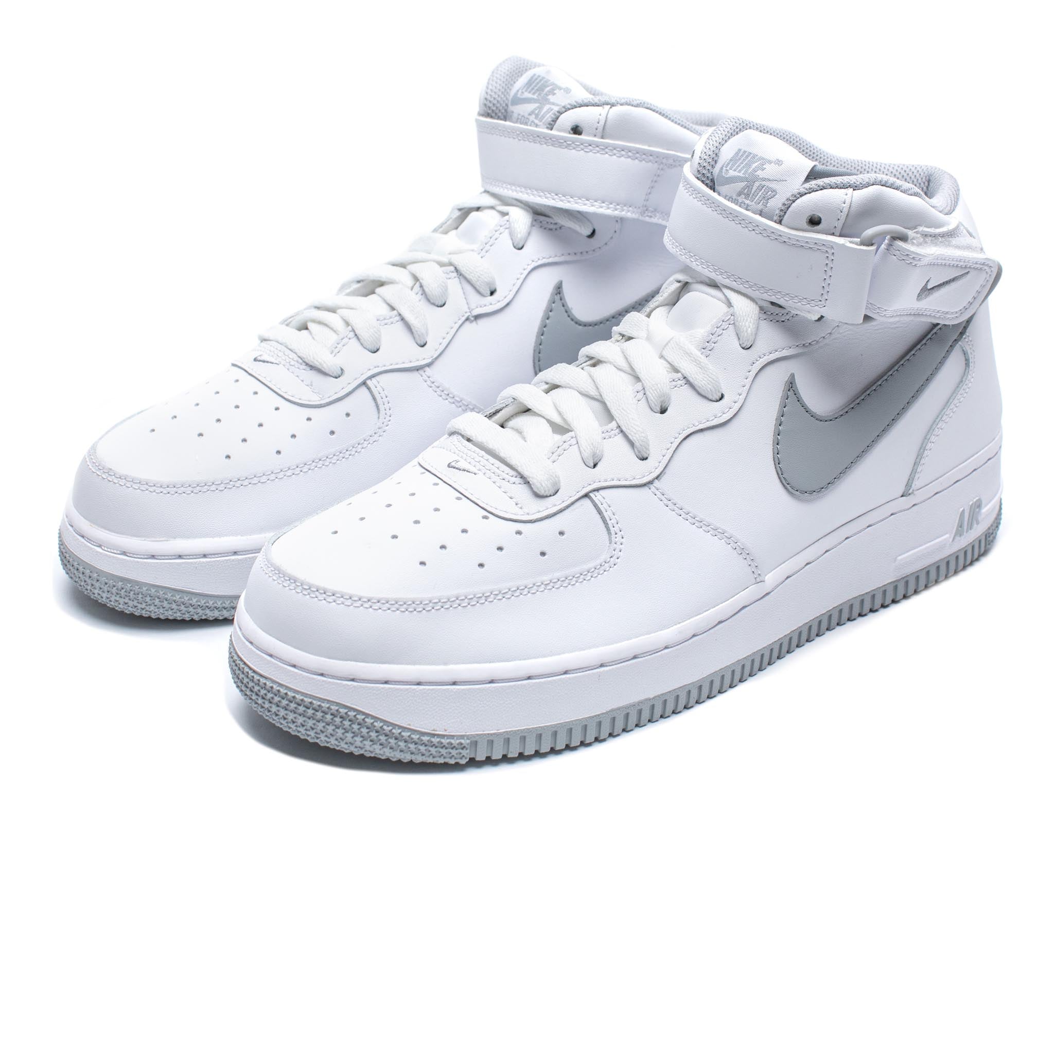 Nike Air Force 1 Mid '07 'White/Grey'