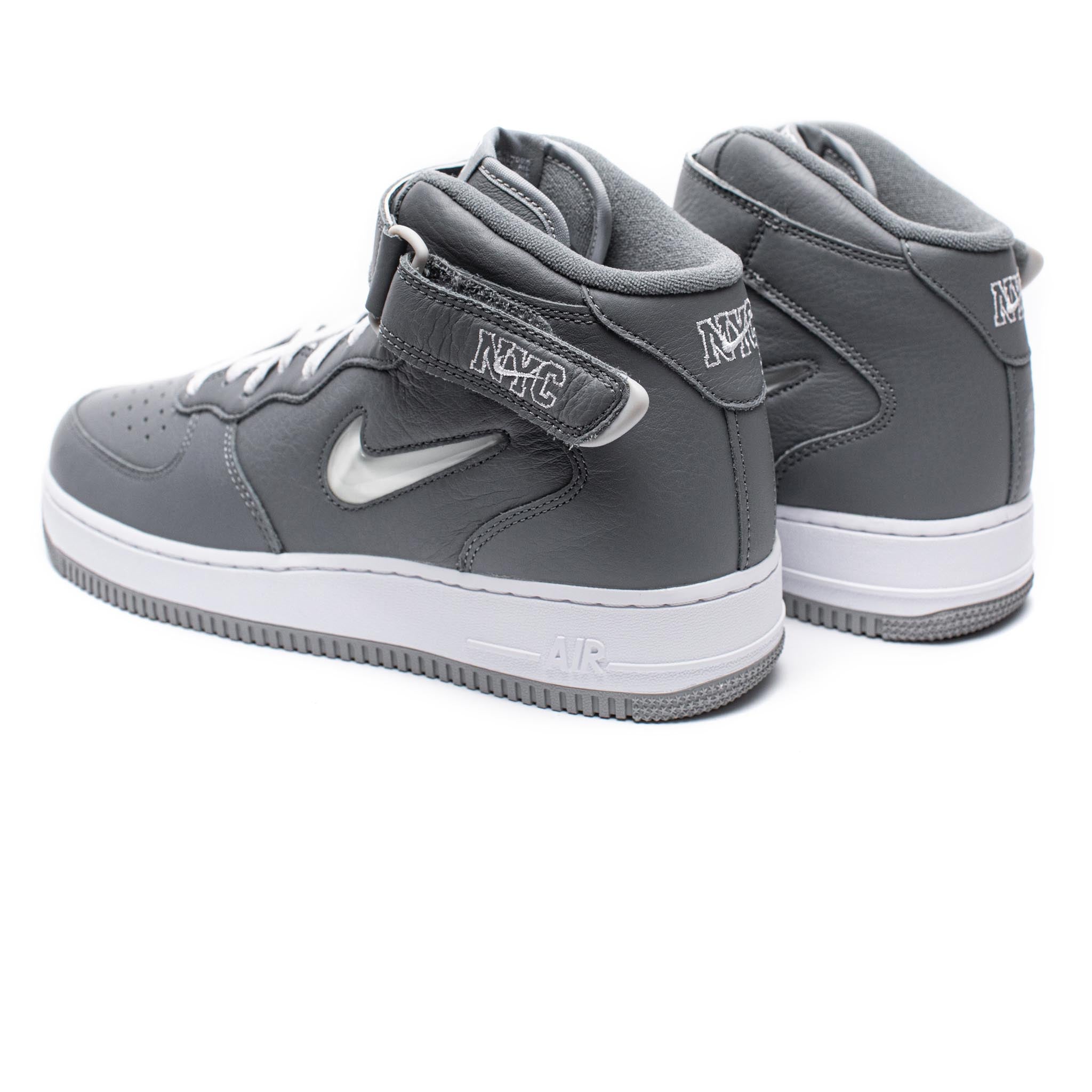 Nike Air Force 1 Mid QS Jewel 'NYC' Cool Grey