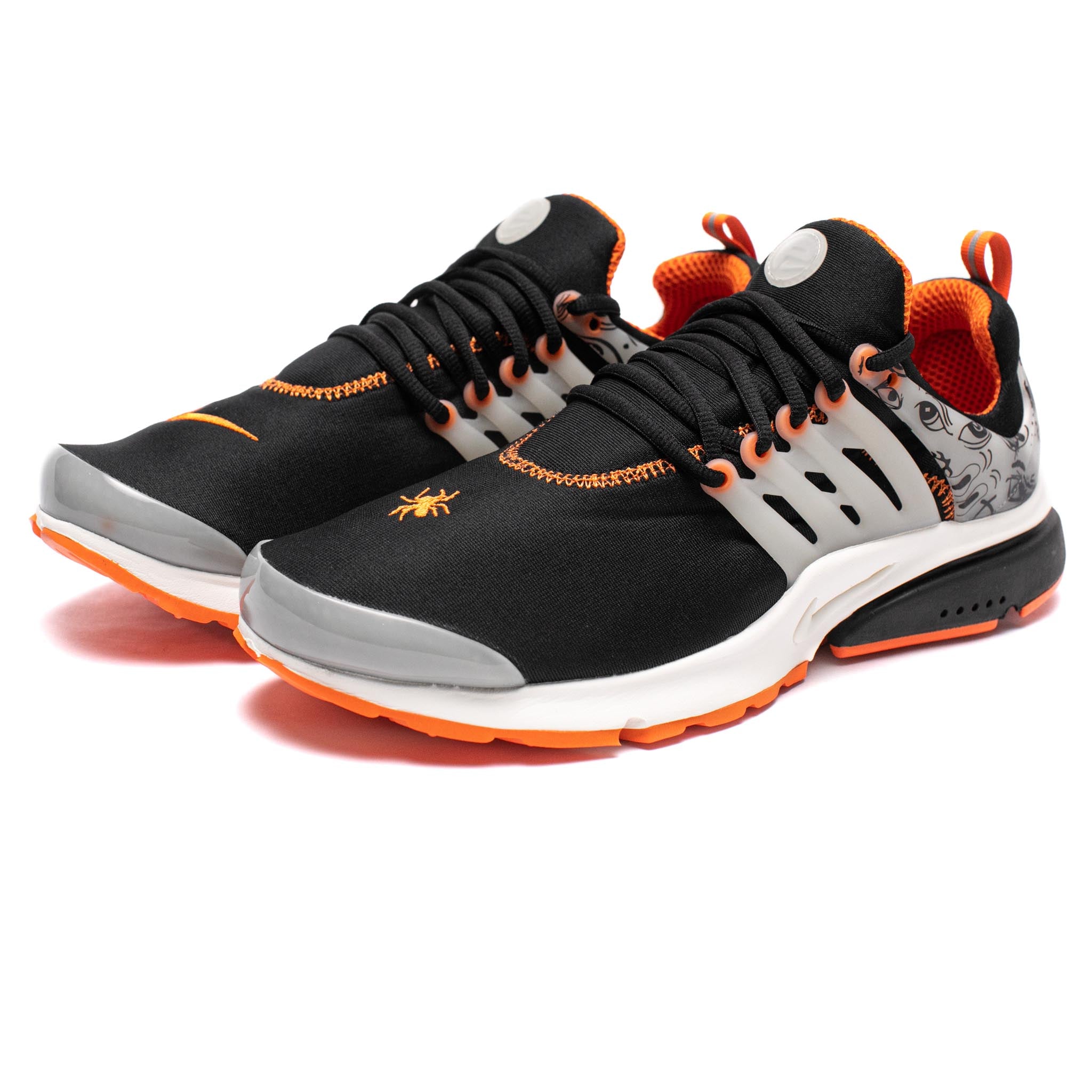  Nike Mens Air Presto PRM DJ9568 001 Halloween - Size 4 Black/ Orange