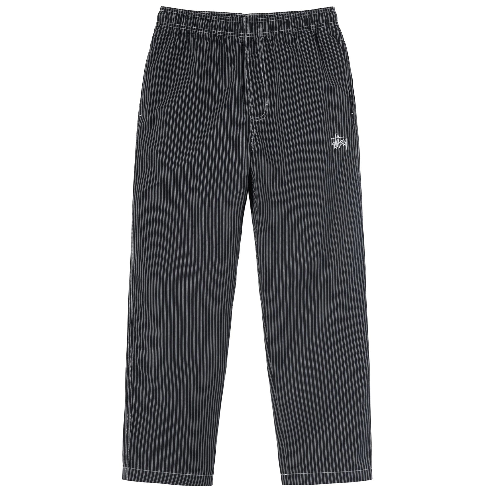 Stussy Brushed Cotton Relaxed Pant Stripe