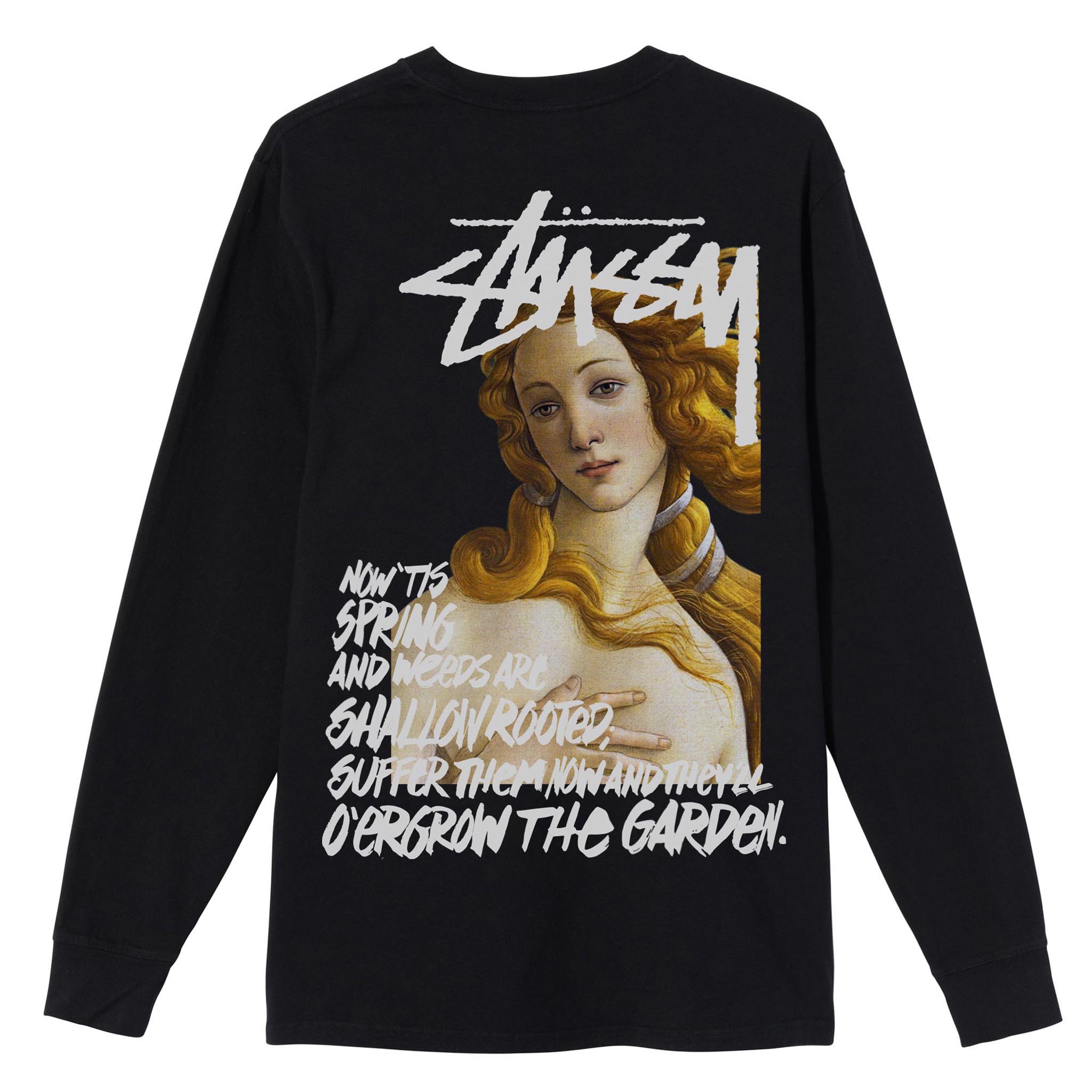 stussy spring weeds pigmented dyed ロングT - ifbbsc.com.br