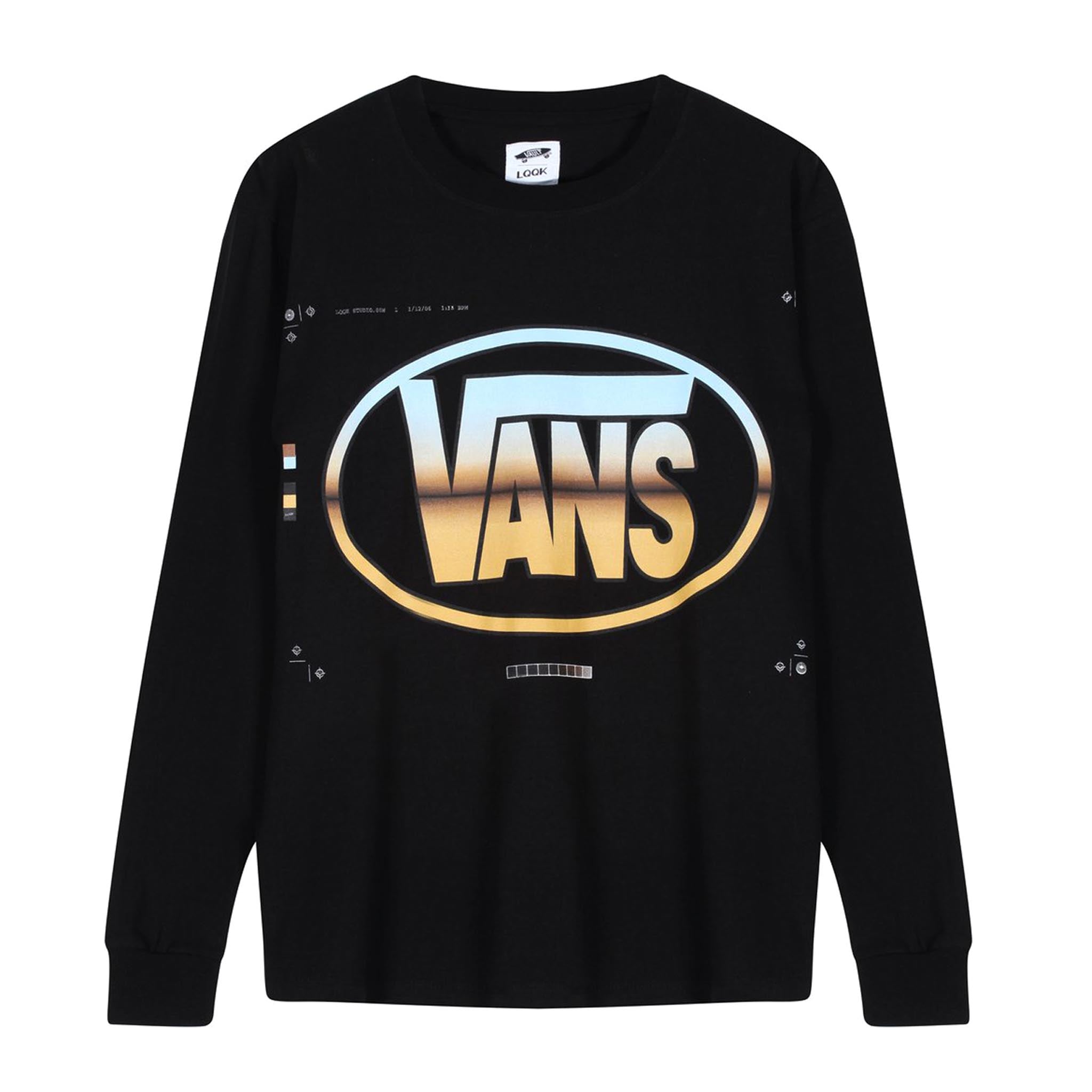 Vans Vault x LQQK Studio Long Sleeve Tee Black