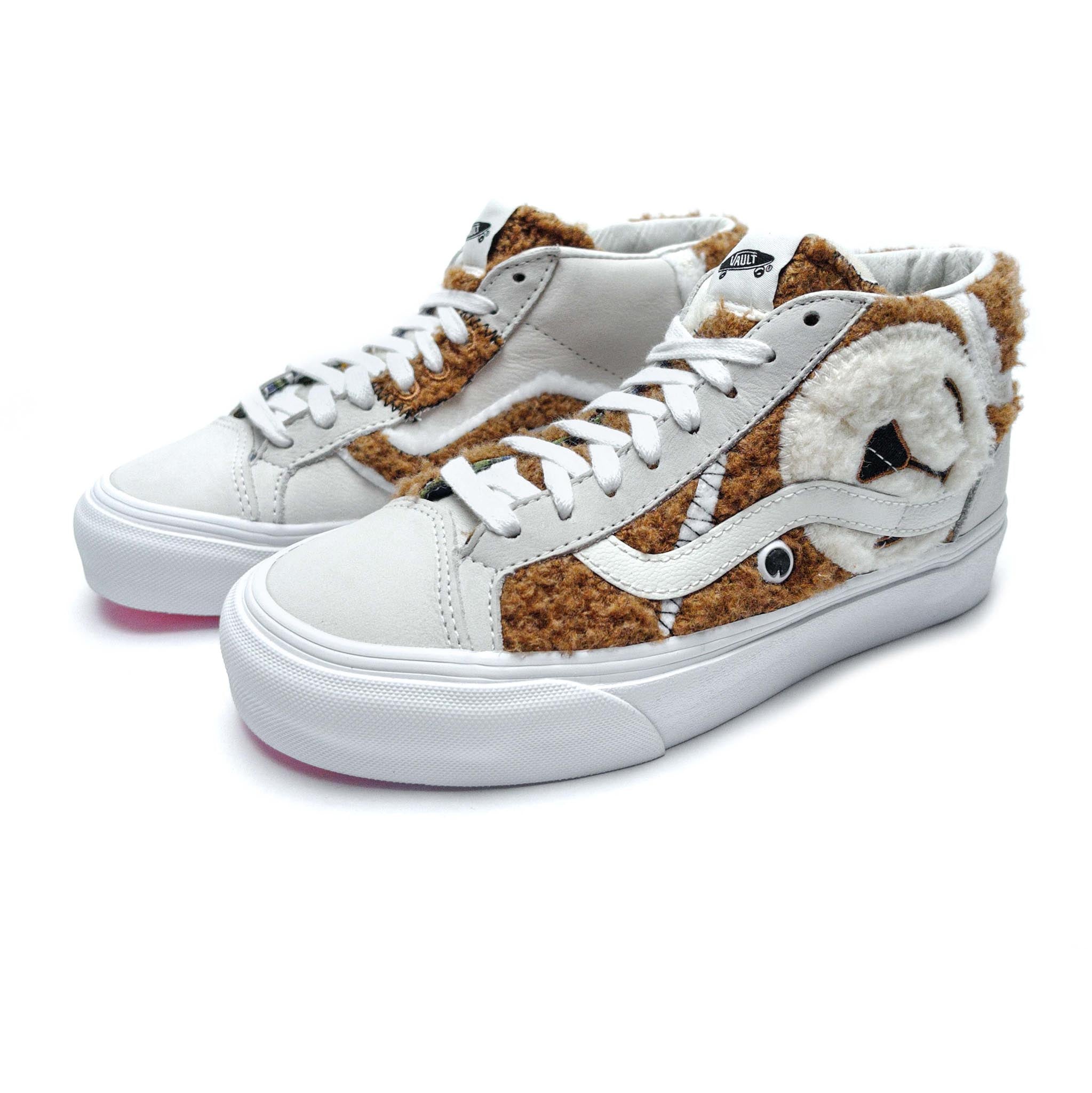 Vans Vault Mid zoo Skool 23cm バンズ アニマル ベアー レザー Yahoo