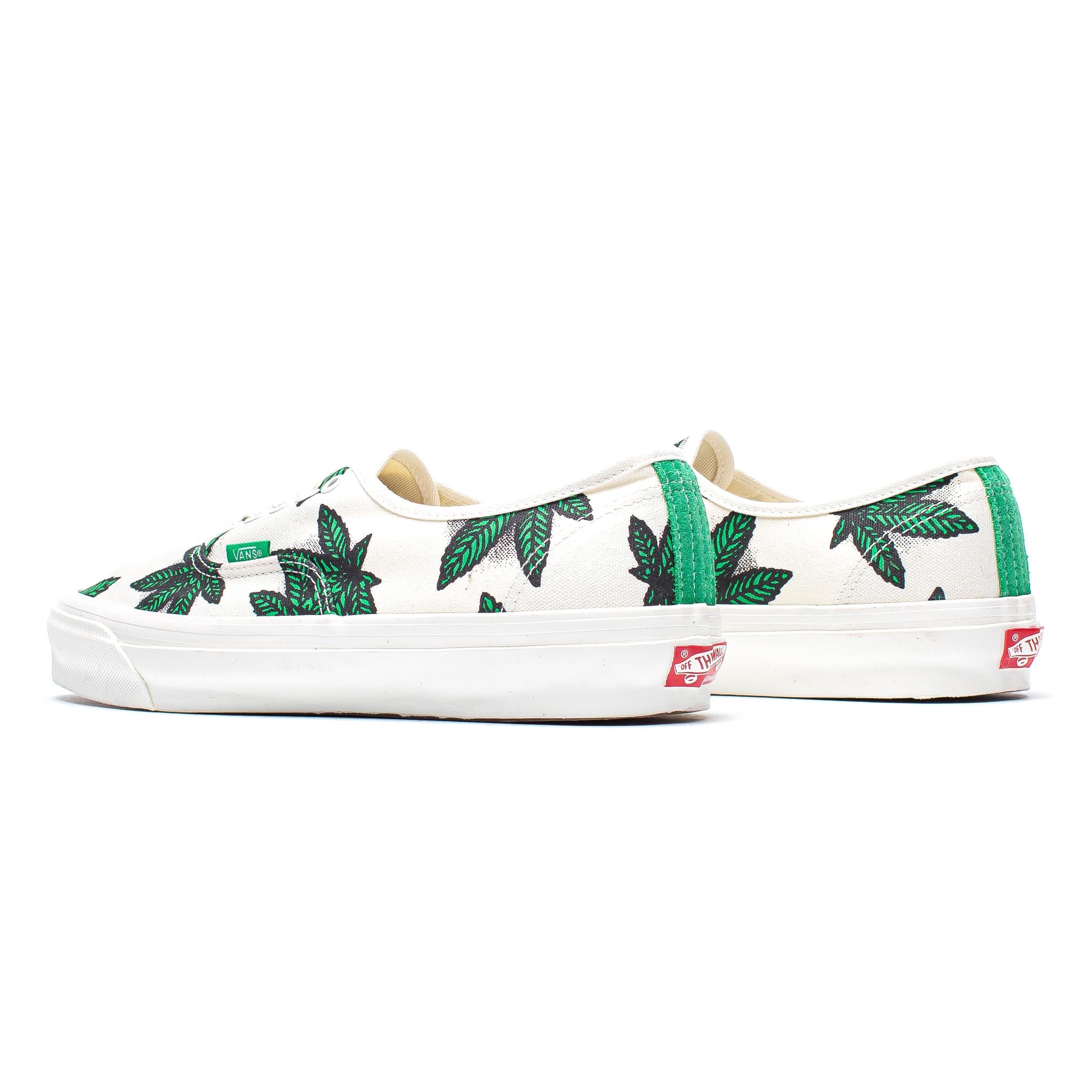 Og Authentic Lx Vans Leaf Vans Vault OG Authentic LX 'Sweet Leaf