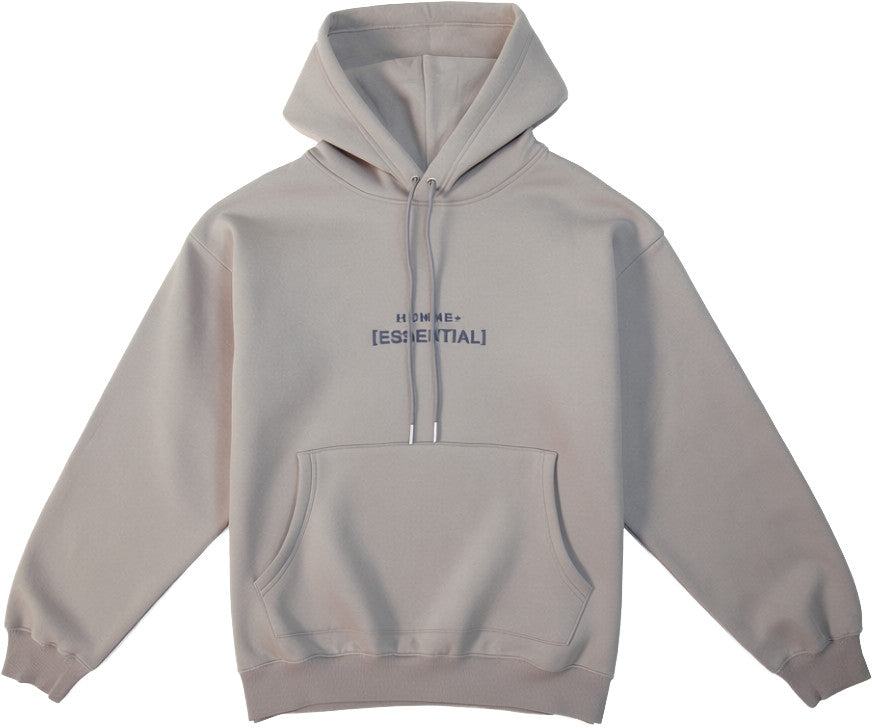 HOMME+ Essential Hoodie Taupe