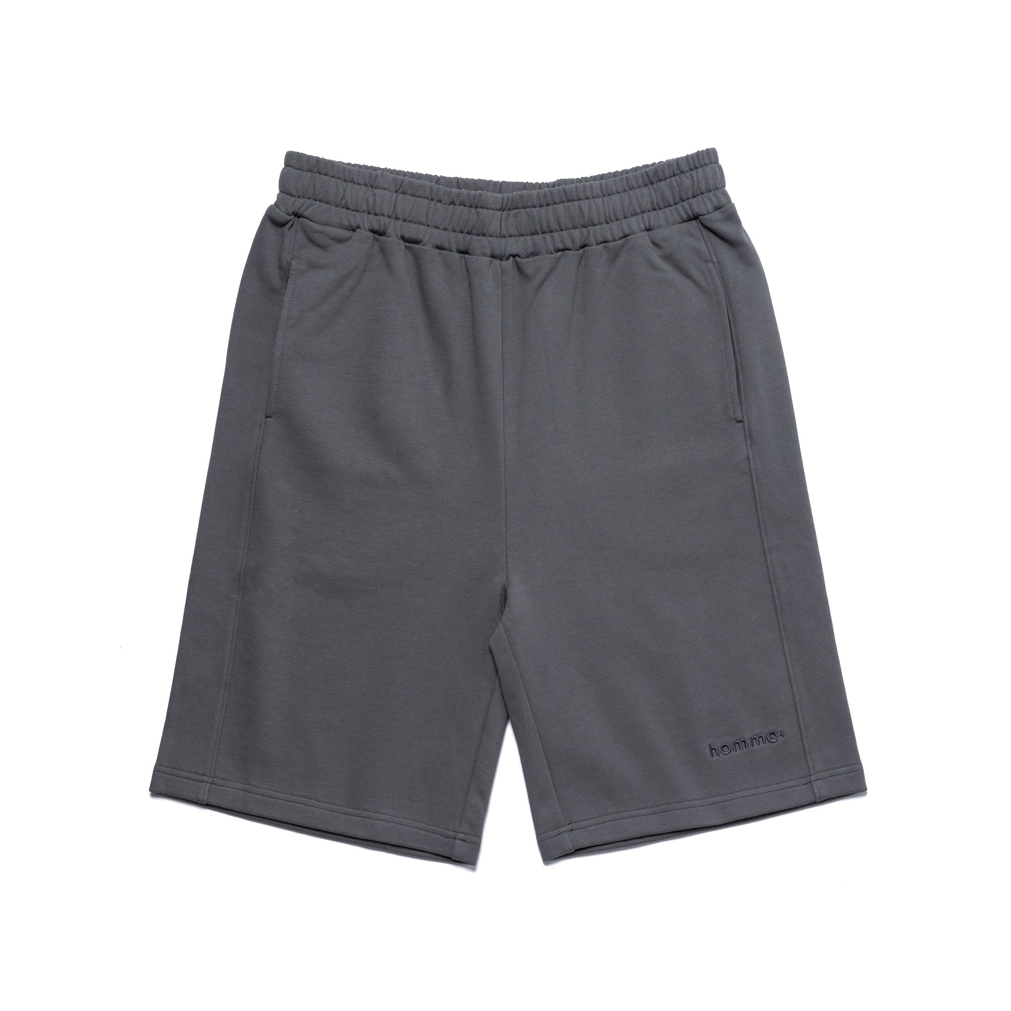 HOMME+ Bubble Print Shorts Smoke