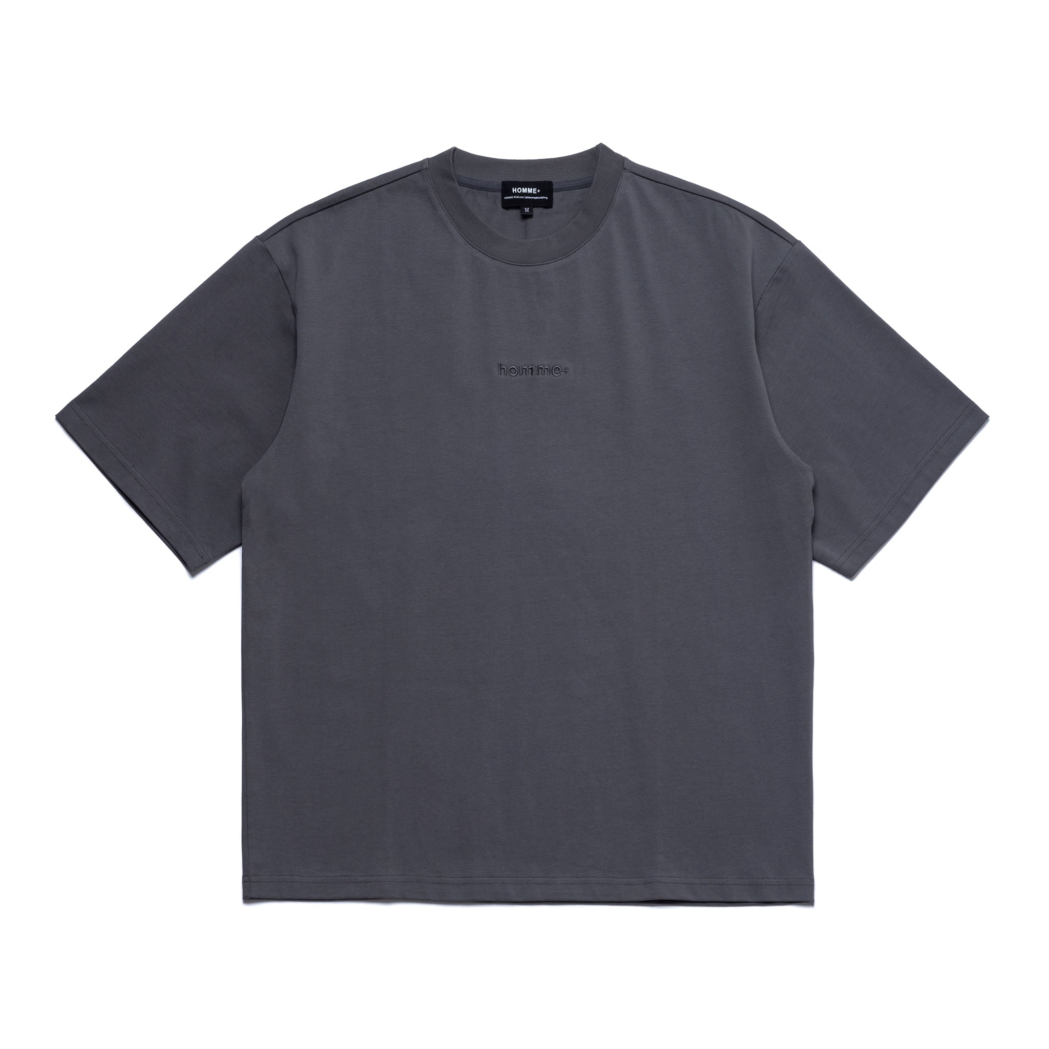 HOMME+ Bubble Print Tee Smoke