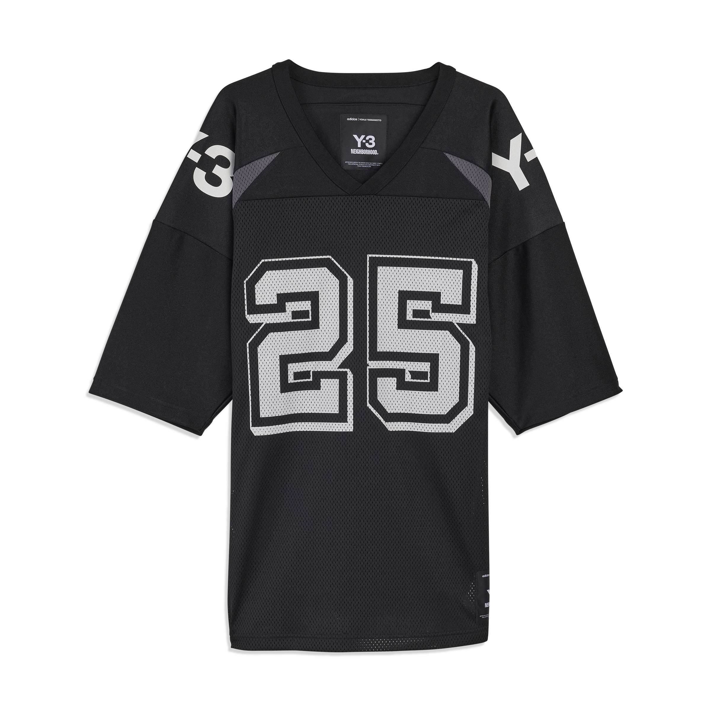 ADIDAS Y-3 x Neighborhood Football Jersey Black