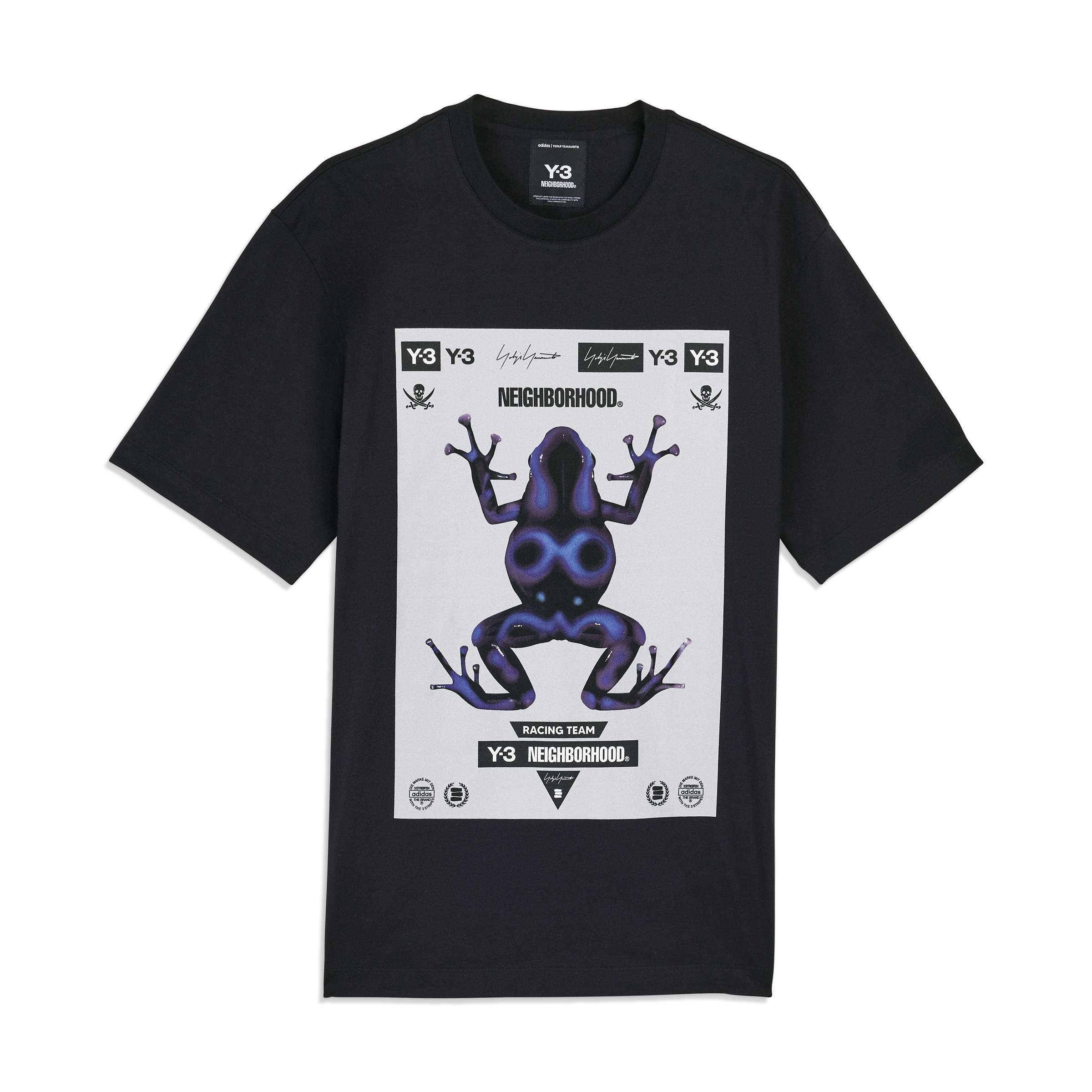 ADIDAS Y-3 x Neighborhood Graphic Tee Black