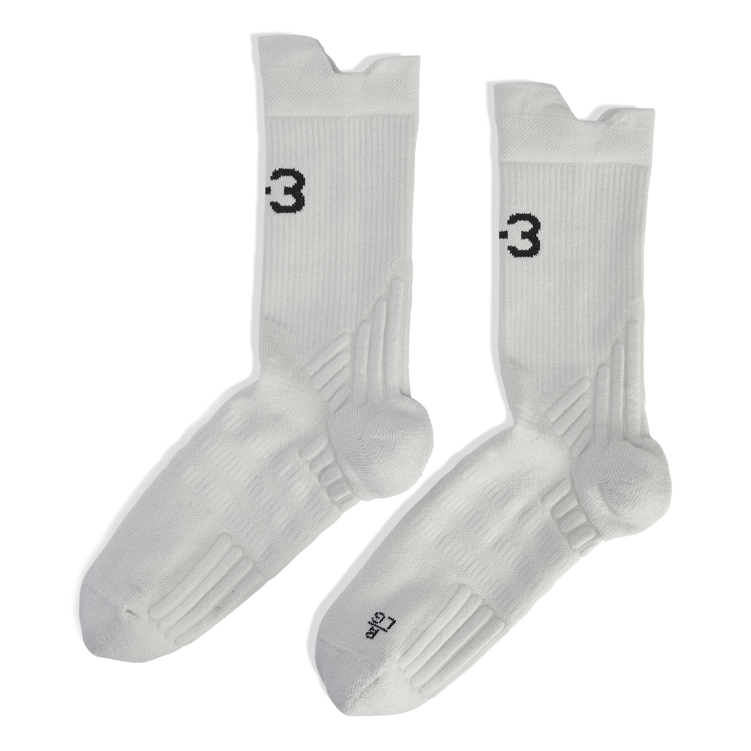 ADIDAS Y-3 Ten Crew Socks Grey