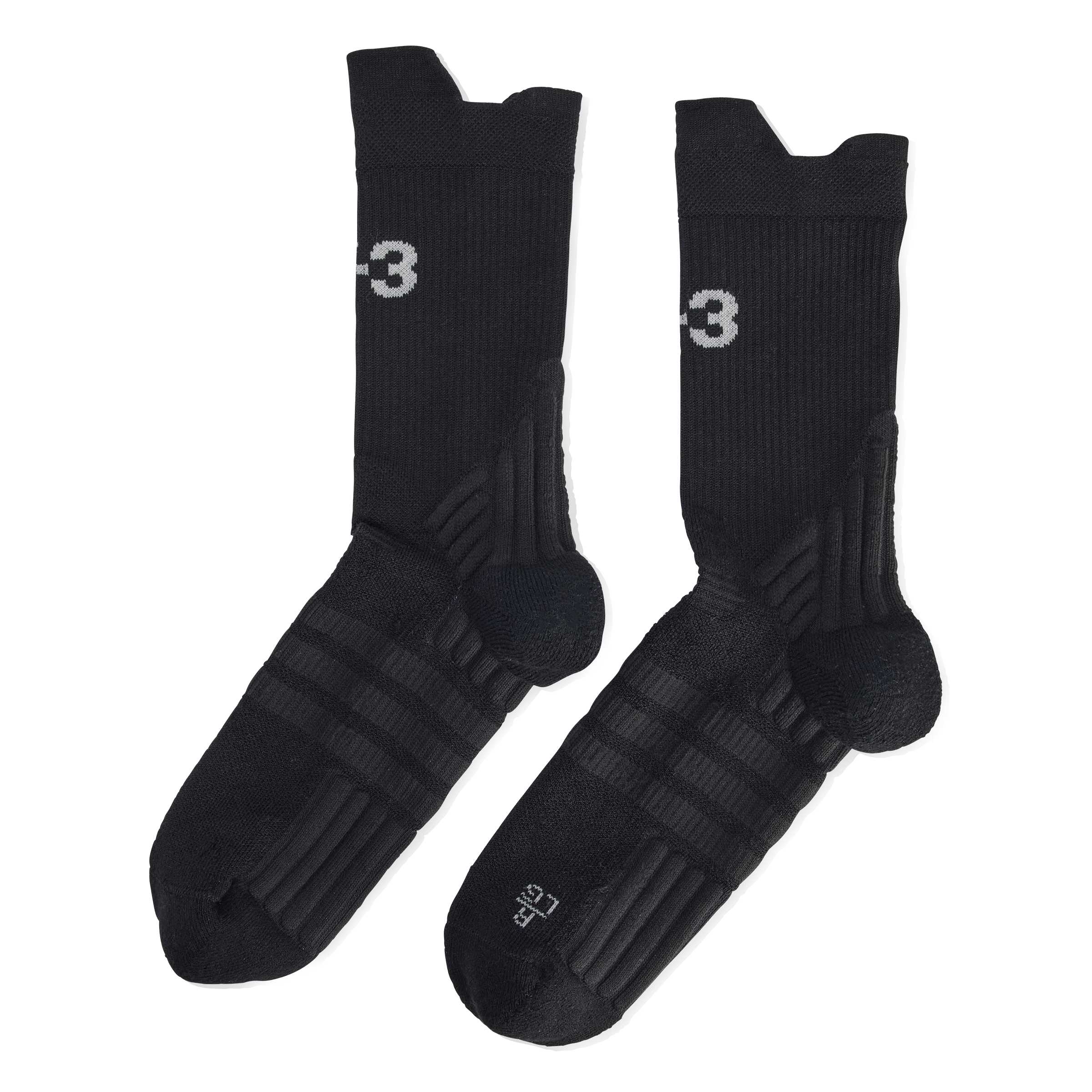 ADIDAS Y-3 Ten Crew Socks Black