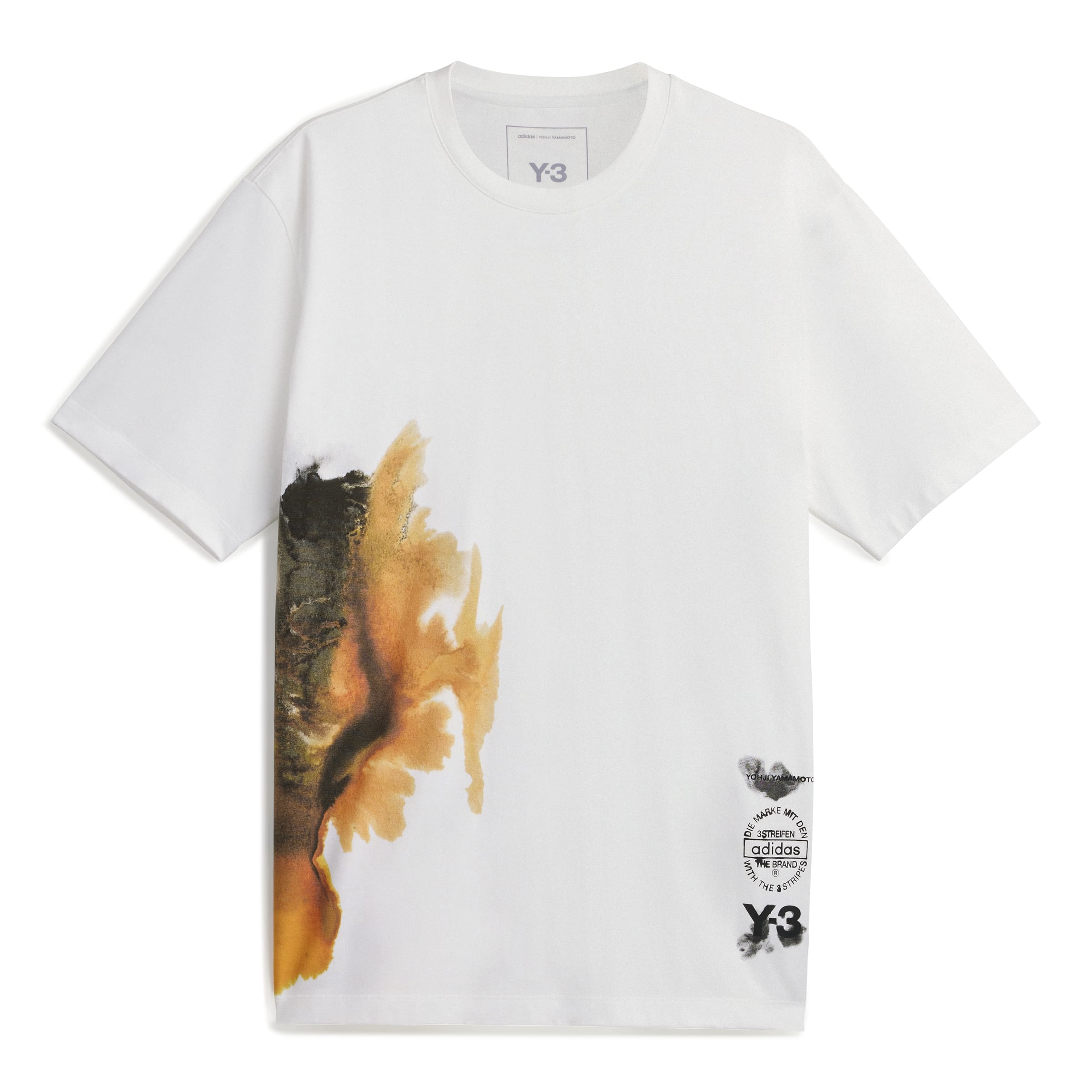ADIDAS Y-3 GFX SS Tee White