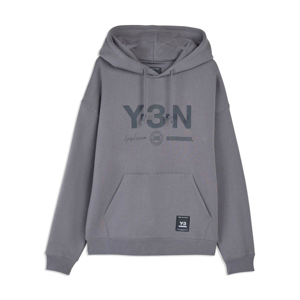 ADIDAS Y-3 x Neighborhood Graphic Hoodie Granite | SNEAKERBOX