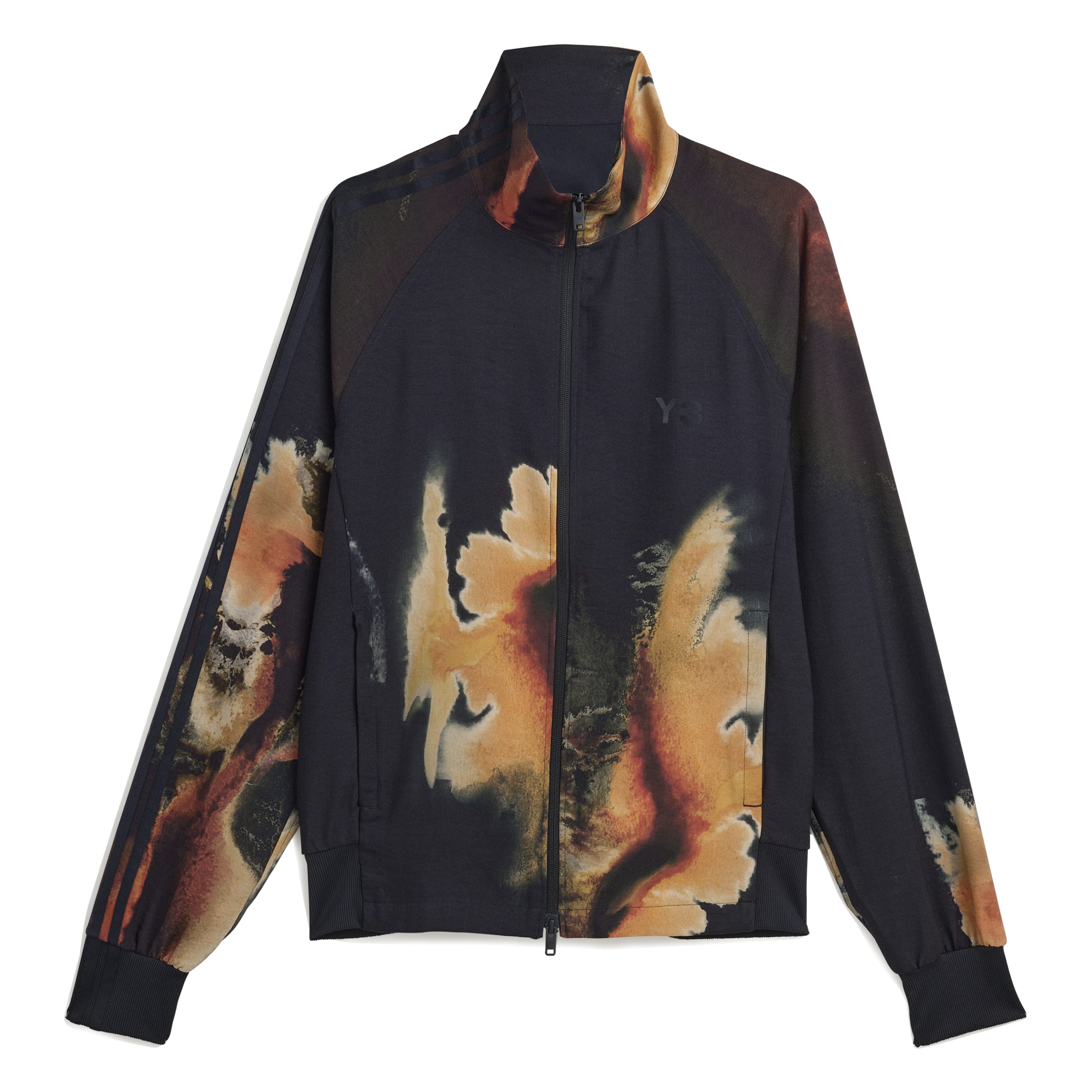 ADIDAS Y-3 AOP 3S Track Top Black