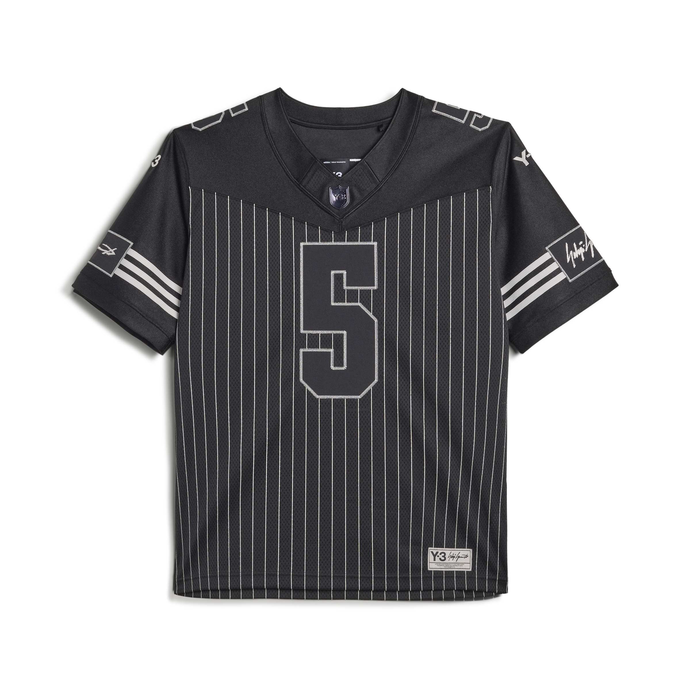ADIDAS Y-3 Elite 5 Wilson American Football Jersey Black