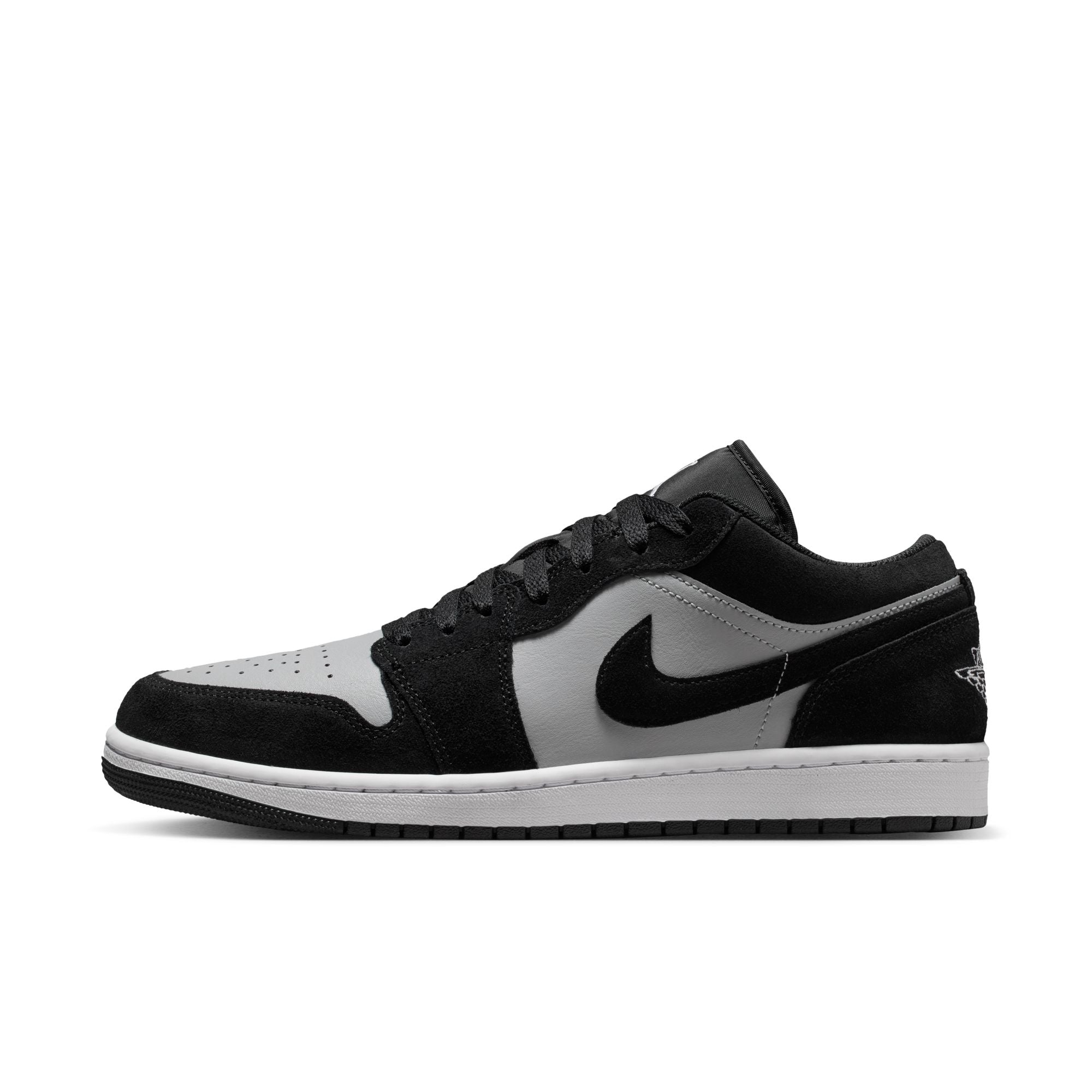 Air Jordan 1 Low 'Black/White/Light Smoke Grey'