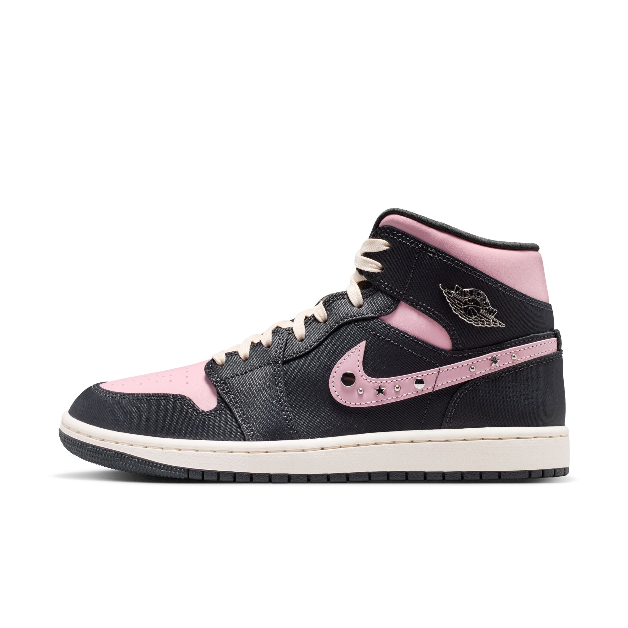 Air Jordan 1 Mid 'Anthracite/Iced Carmine'