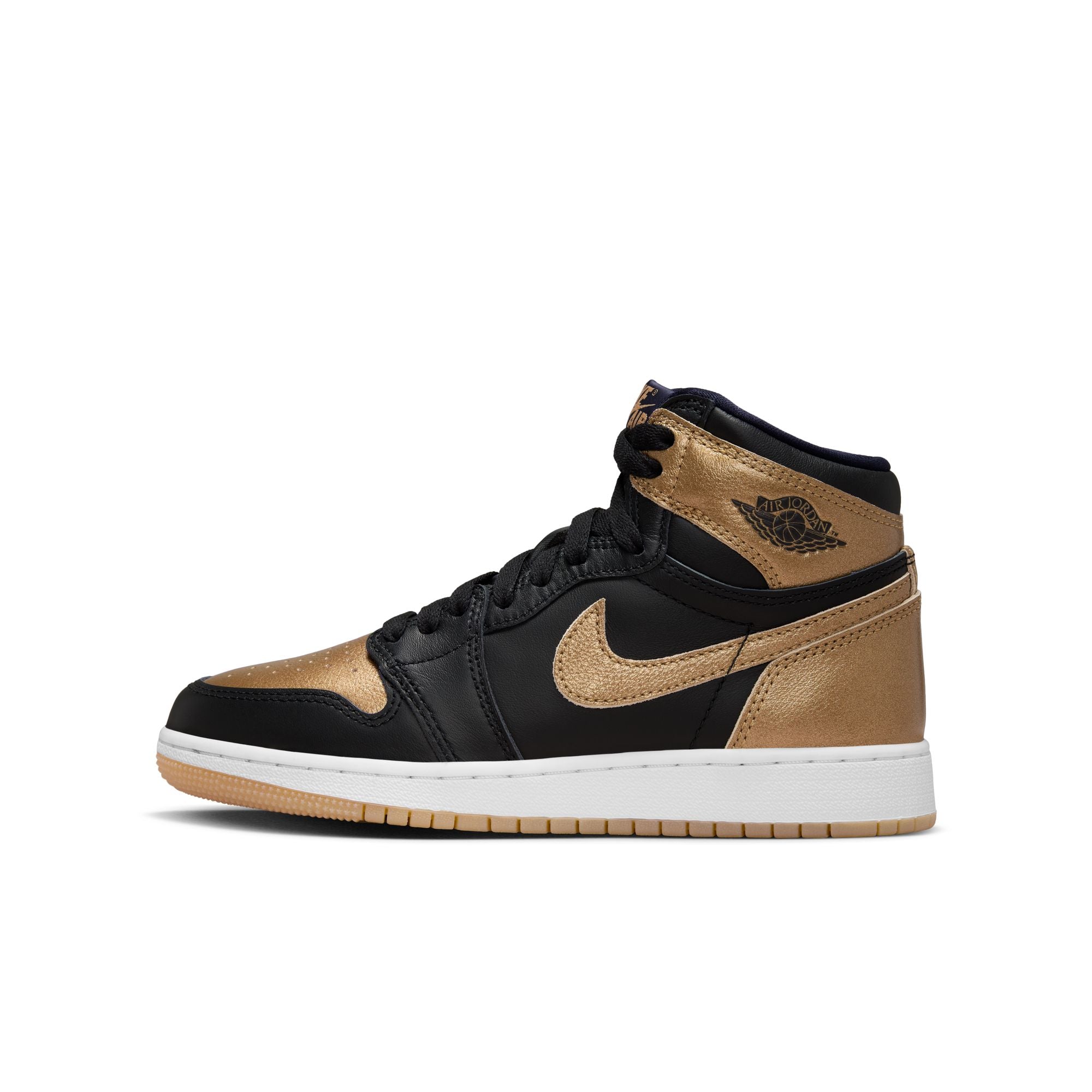 Air Jordan 1 Retro High OG (GS) 'Black/Gold'