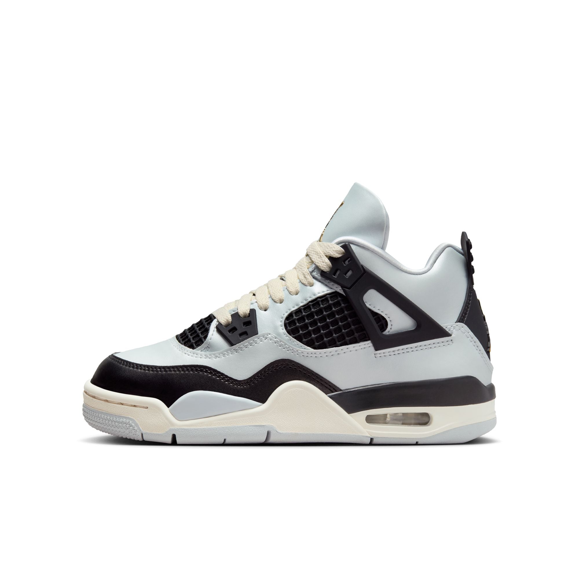 Air Jordan 4 Retro (GS) 'Pure Platinum' & SNEAKERBOX
