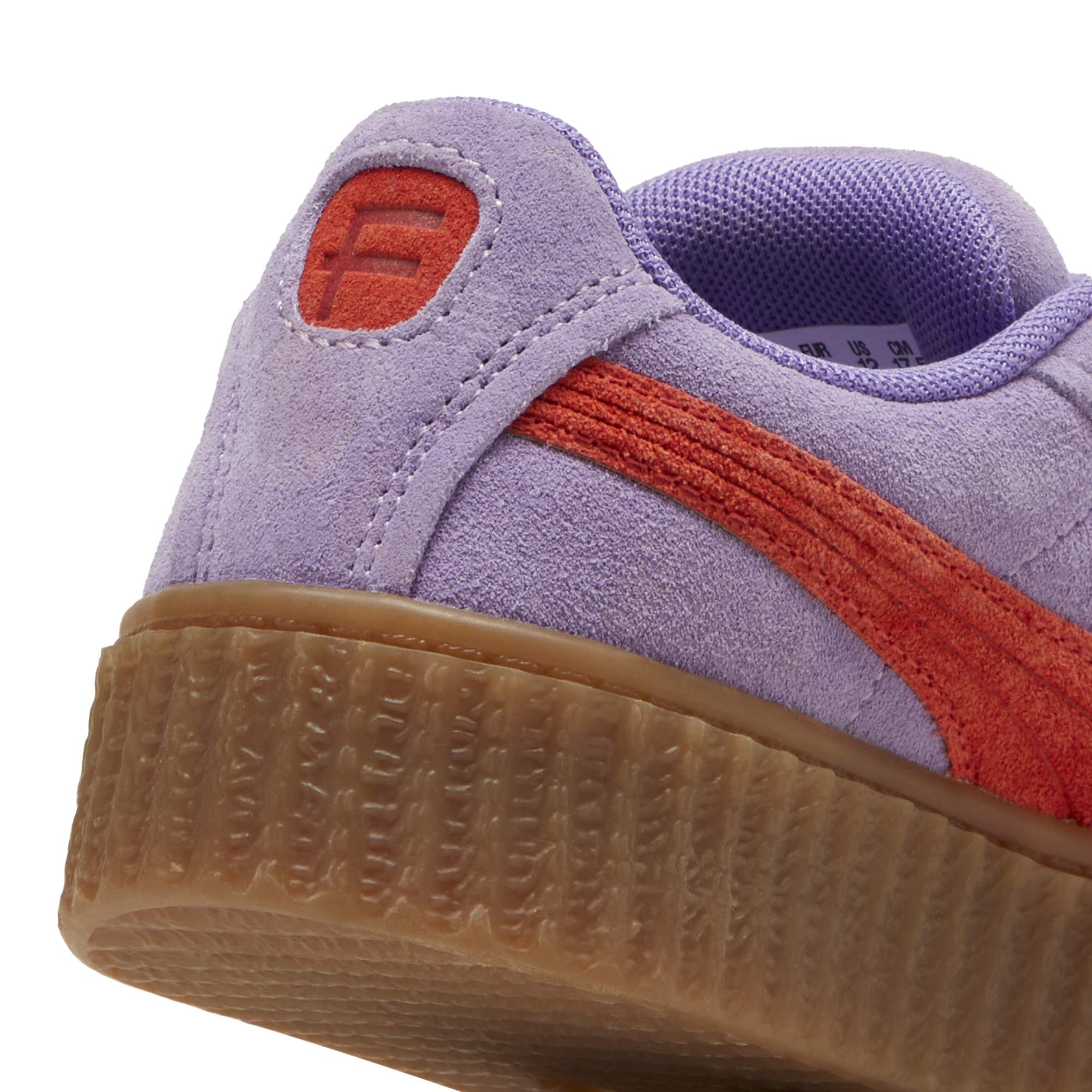 FENTY x Puma Creeper Phatty PS Lavender Alert Burnt Red SNEAKERBOX