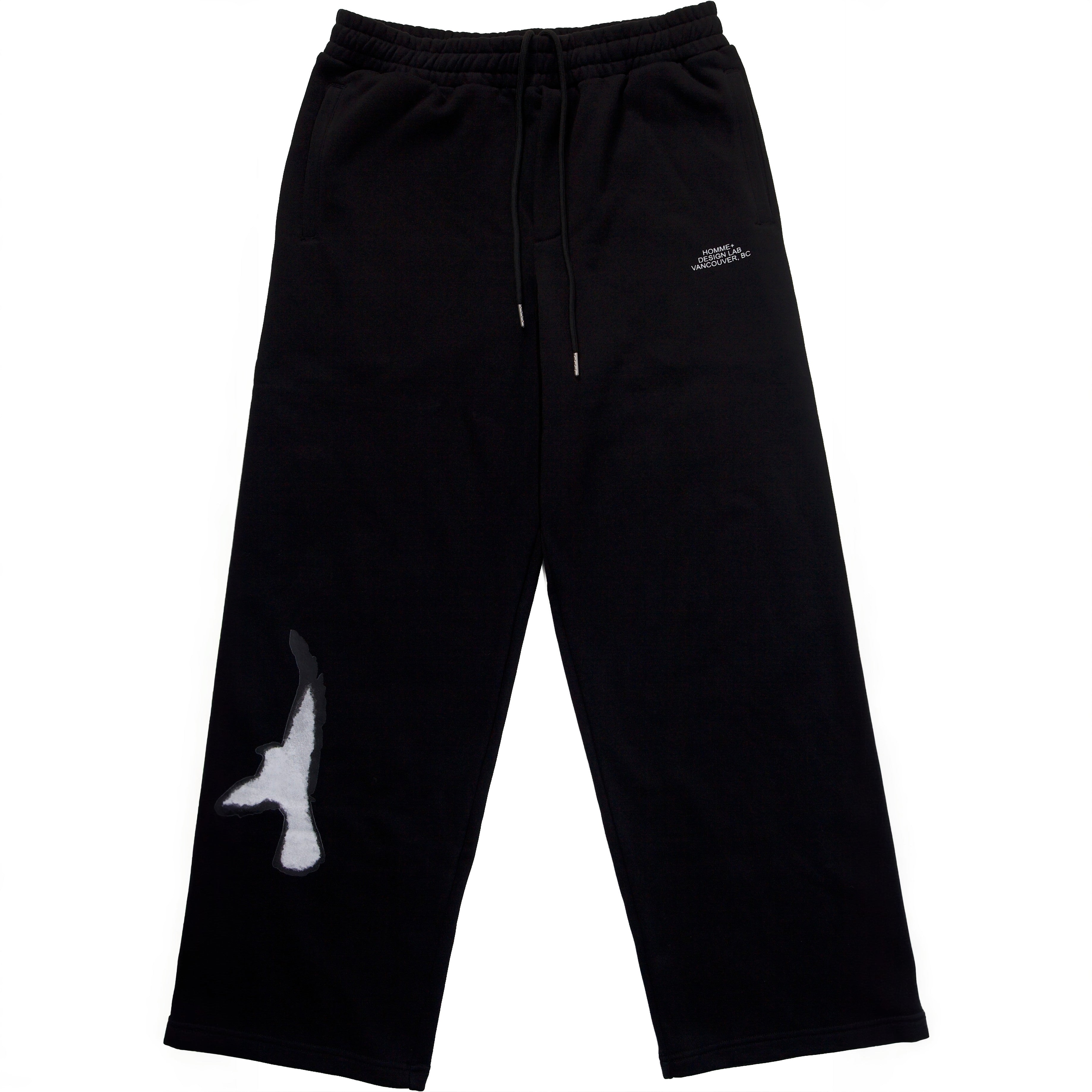 HOMME+ Bird Sweatpants Black