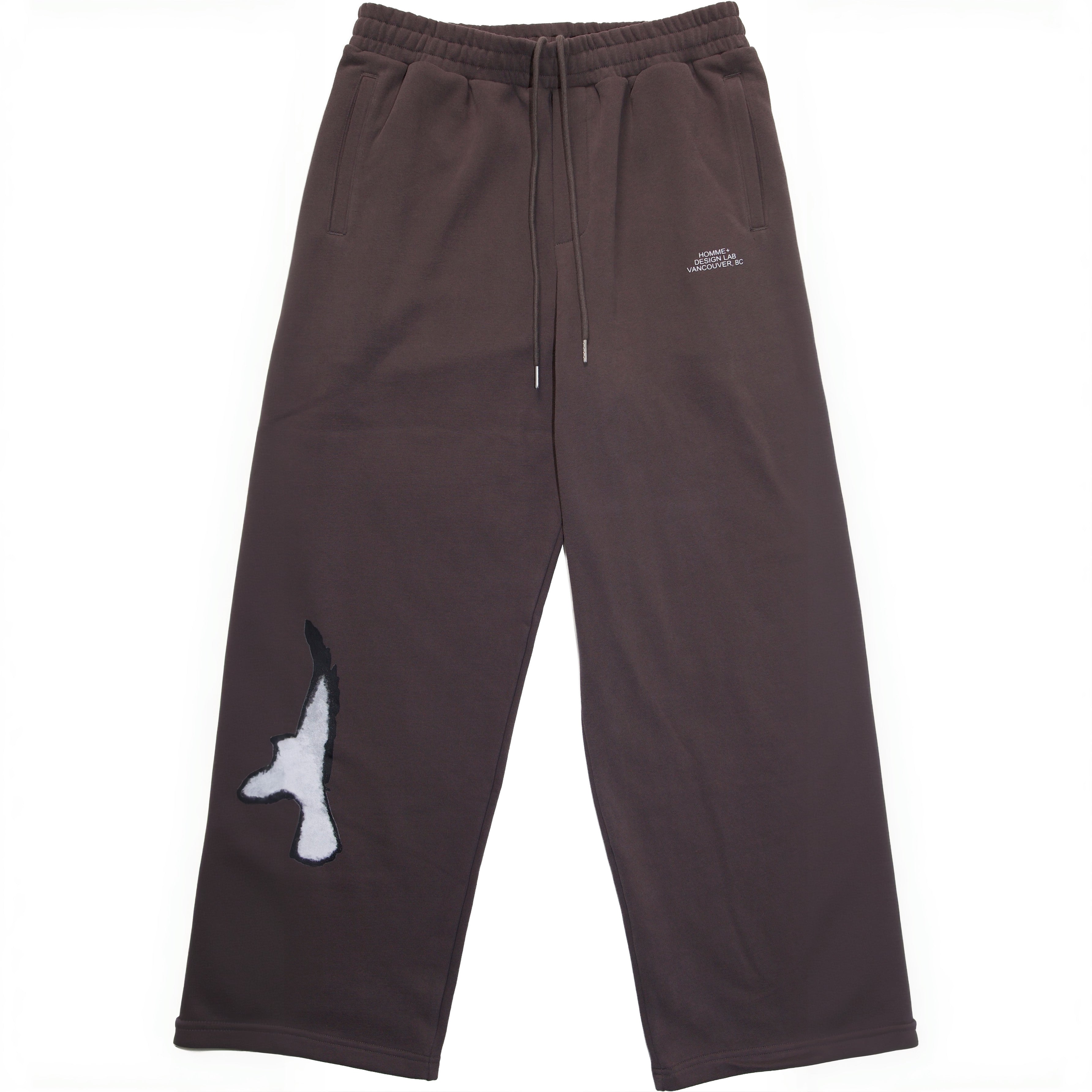 HOMME+ Bird Sweatpants Charcoal