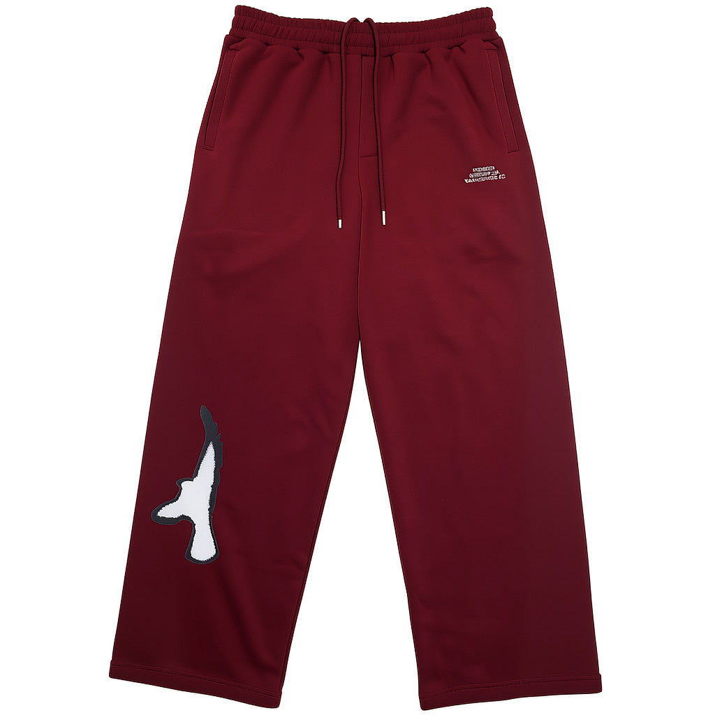 HOMME+ Bird Sweatpants Wine