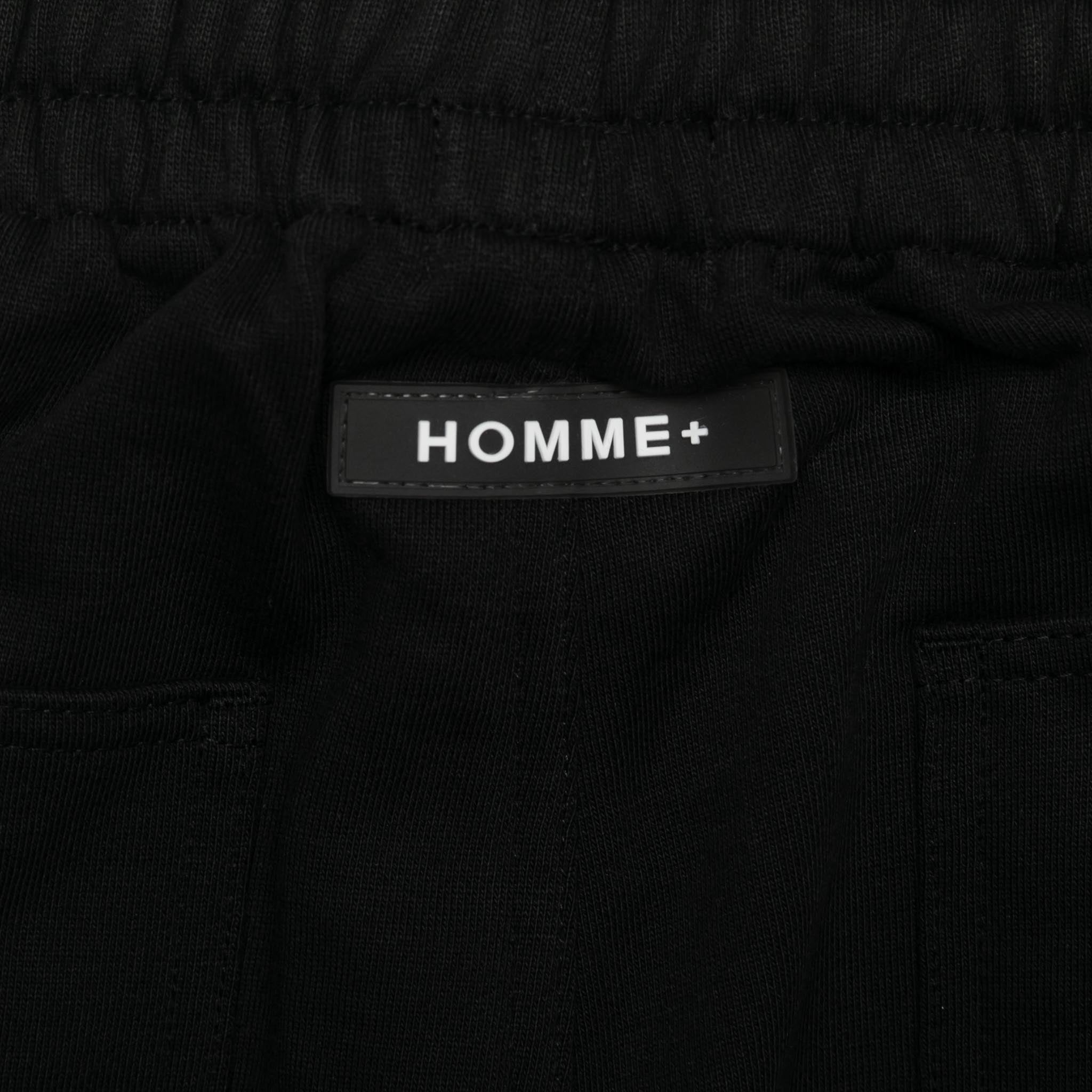 HOMME+ Cargo Sweatpants Black