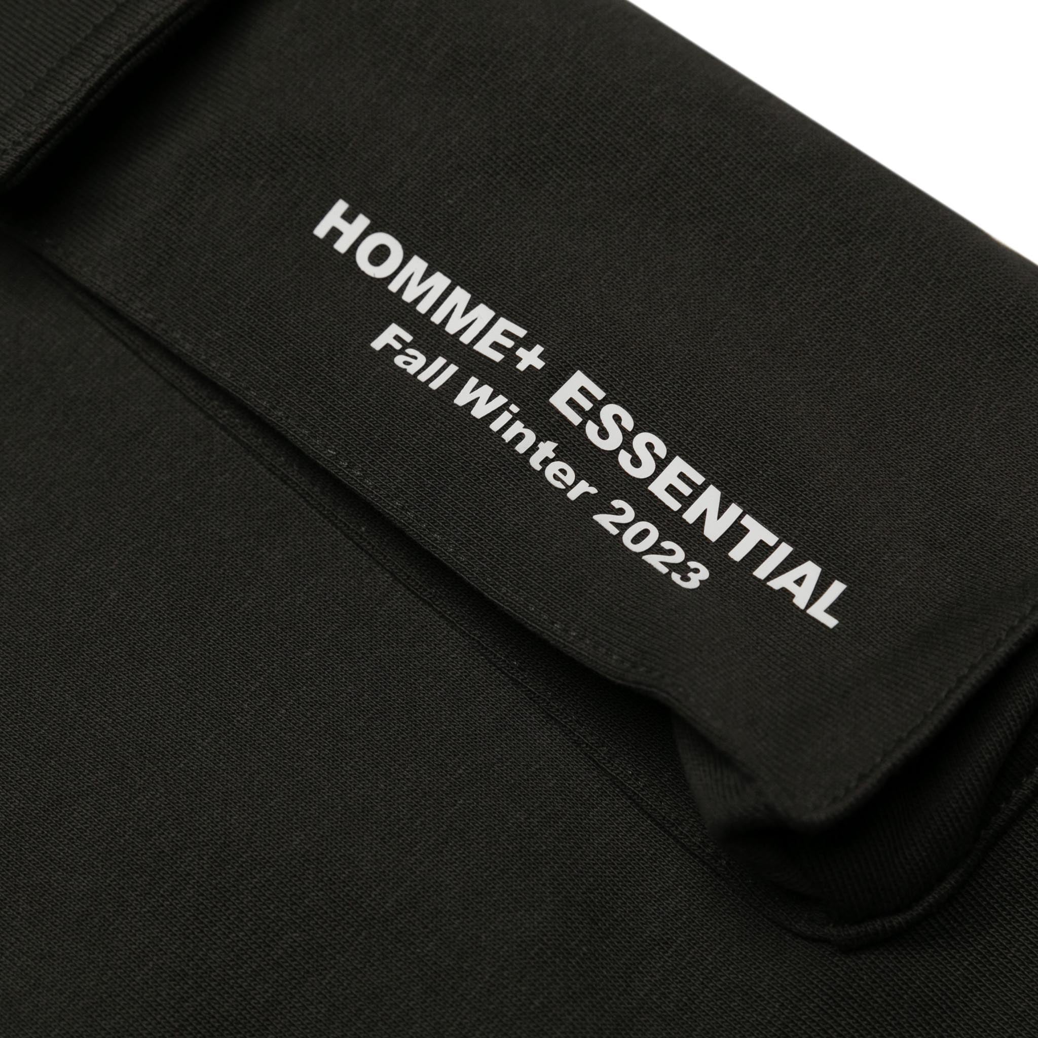 HOMME+ Cargo Sweatpants Charcoal