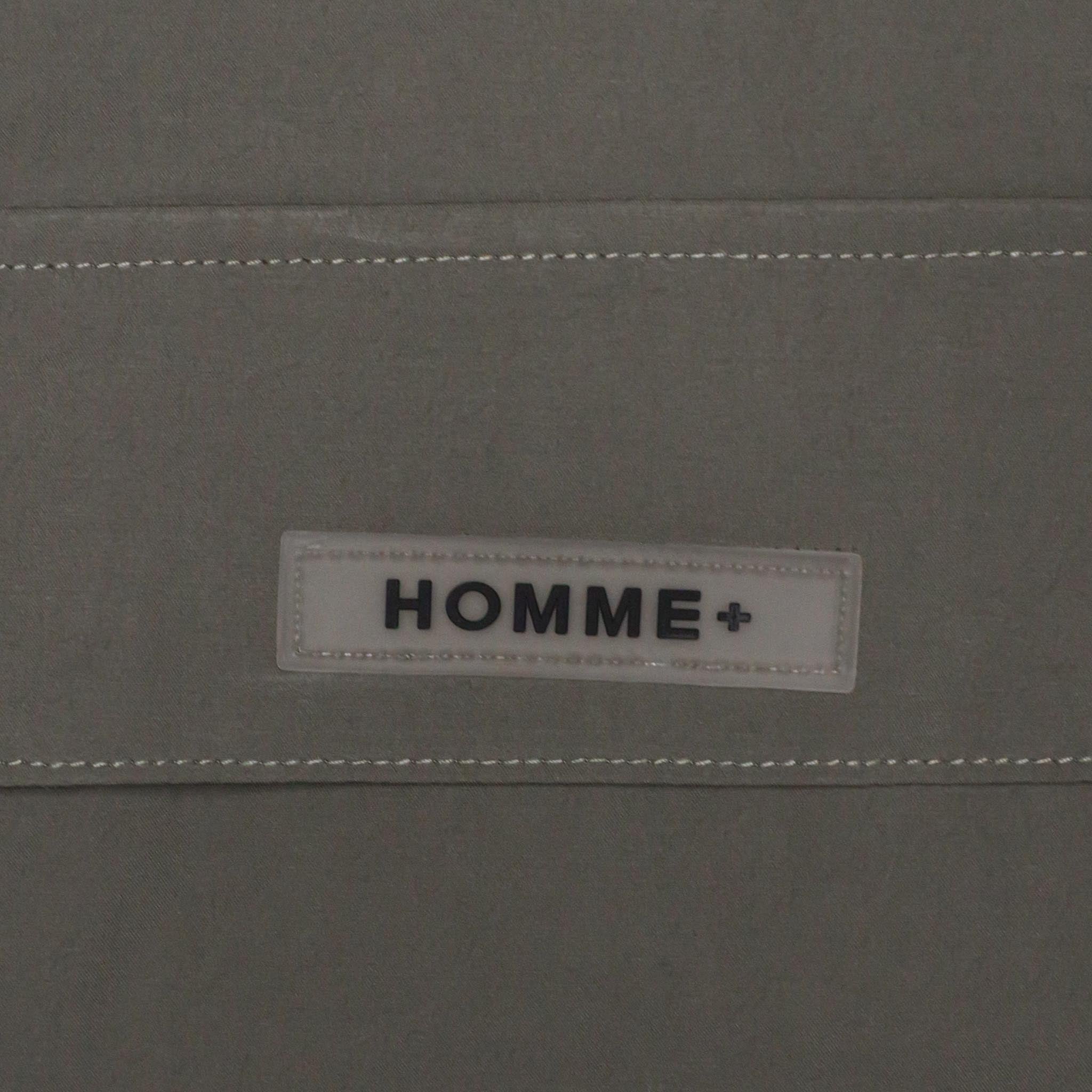 HOMME+  Cargo Vest Charcoal