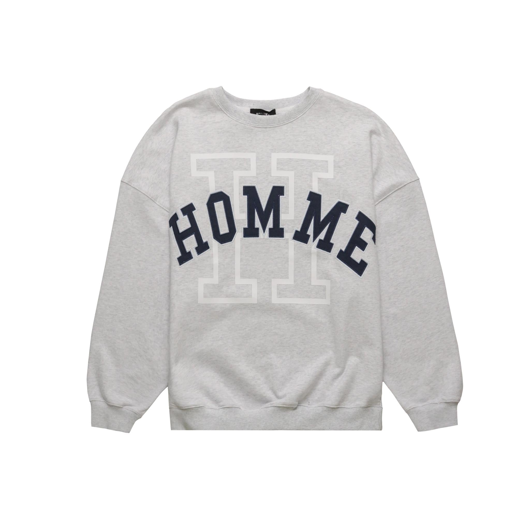 Collegiate Crew Heather Grey