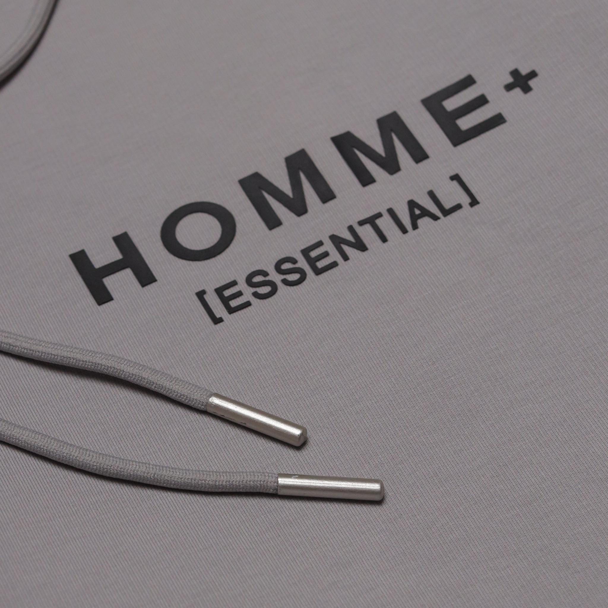 HOMME+ Essential Hoodie Grey